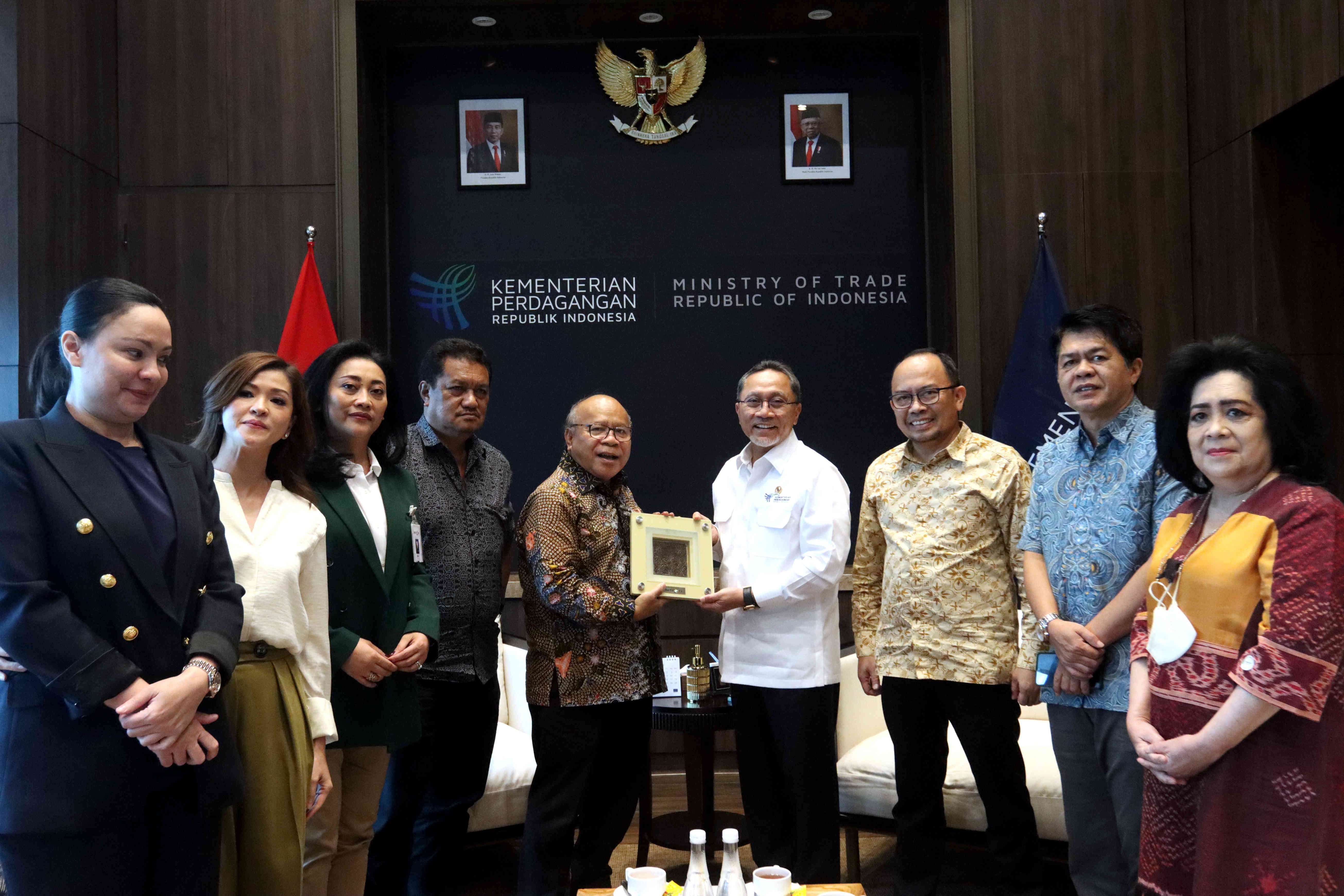 Audiensi Media Group dan Menteri Perdagangan