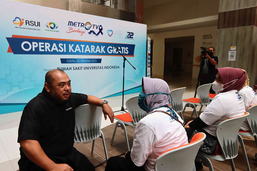 Media Group Gelar Operasi Katarak Gratis
