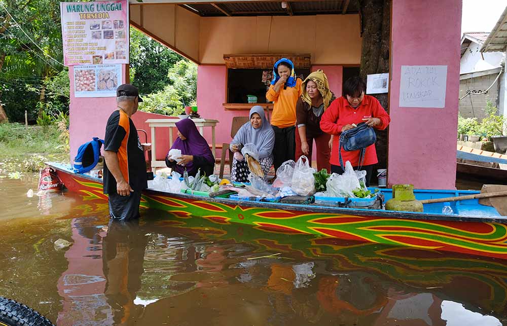 Sepuluh Kecamatan di Kabupaten Sintang Terendam Banjir
