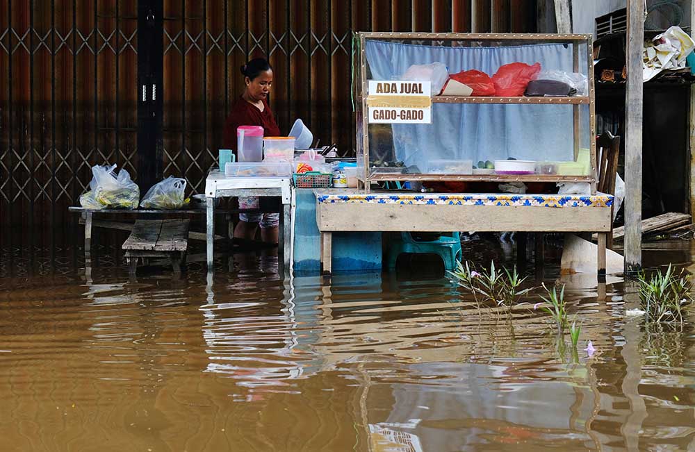 Sepuluh Kecamatan di Kabupaten Sintang Terendam Banjir