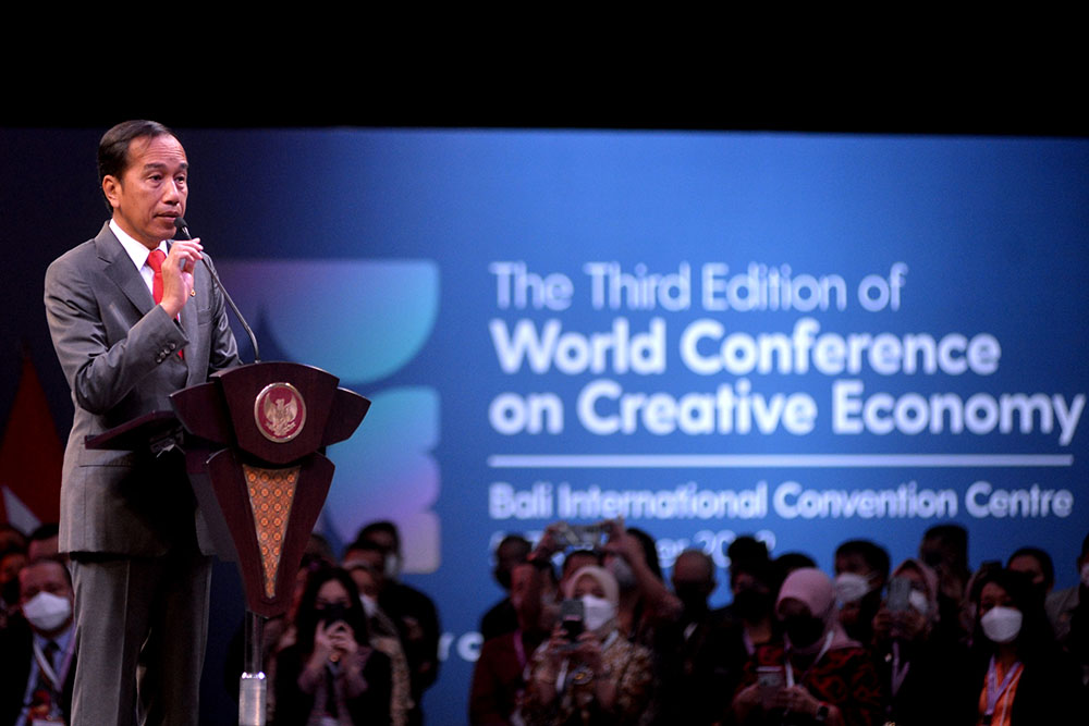 Pembukaan World Conference on Creative Economy