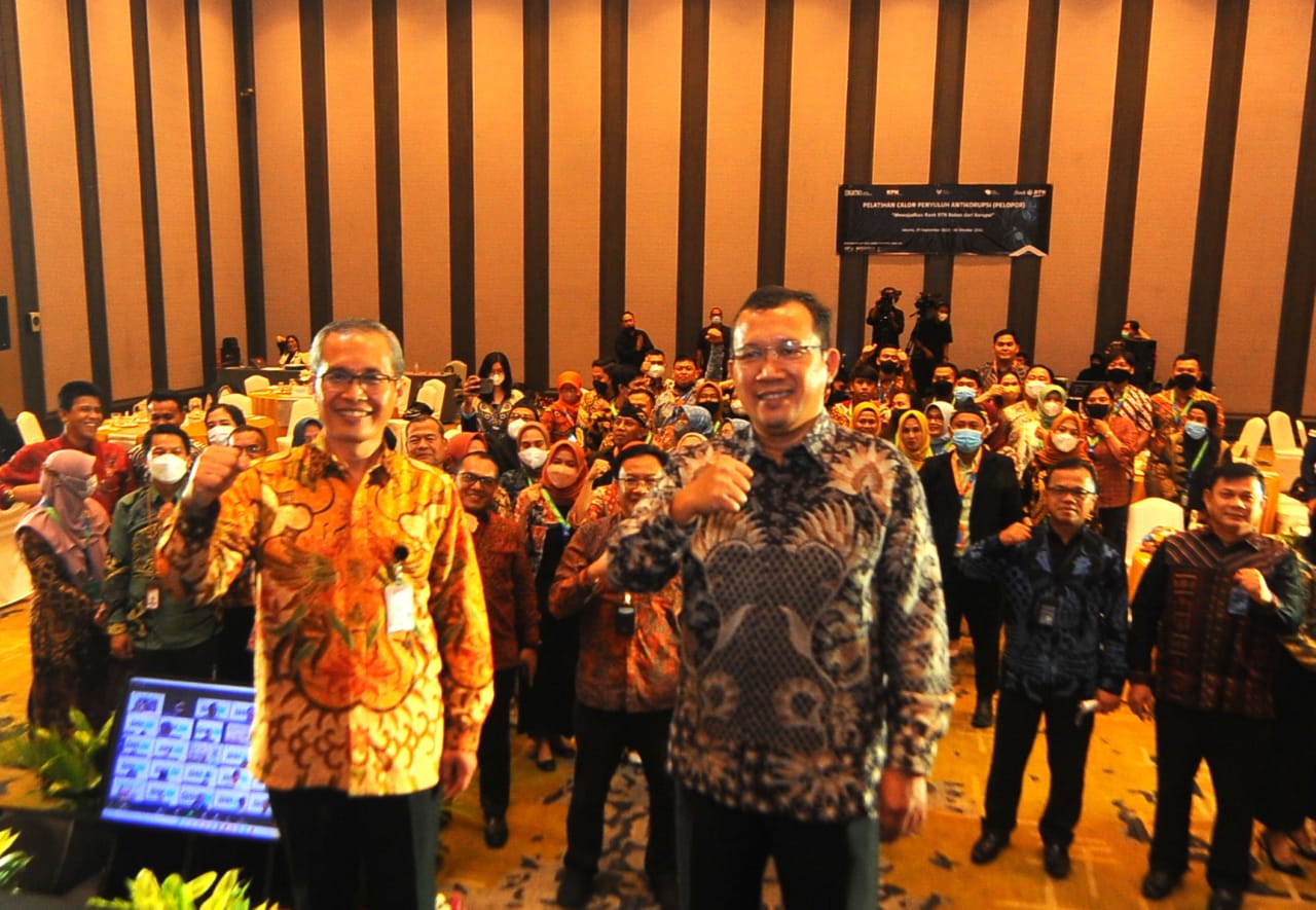 Bank BTN Menggelar Pelatihan Calon Penyuluh Anti Korupsi 