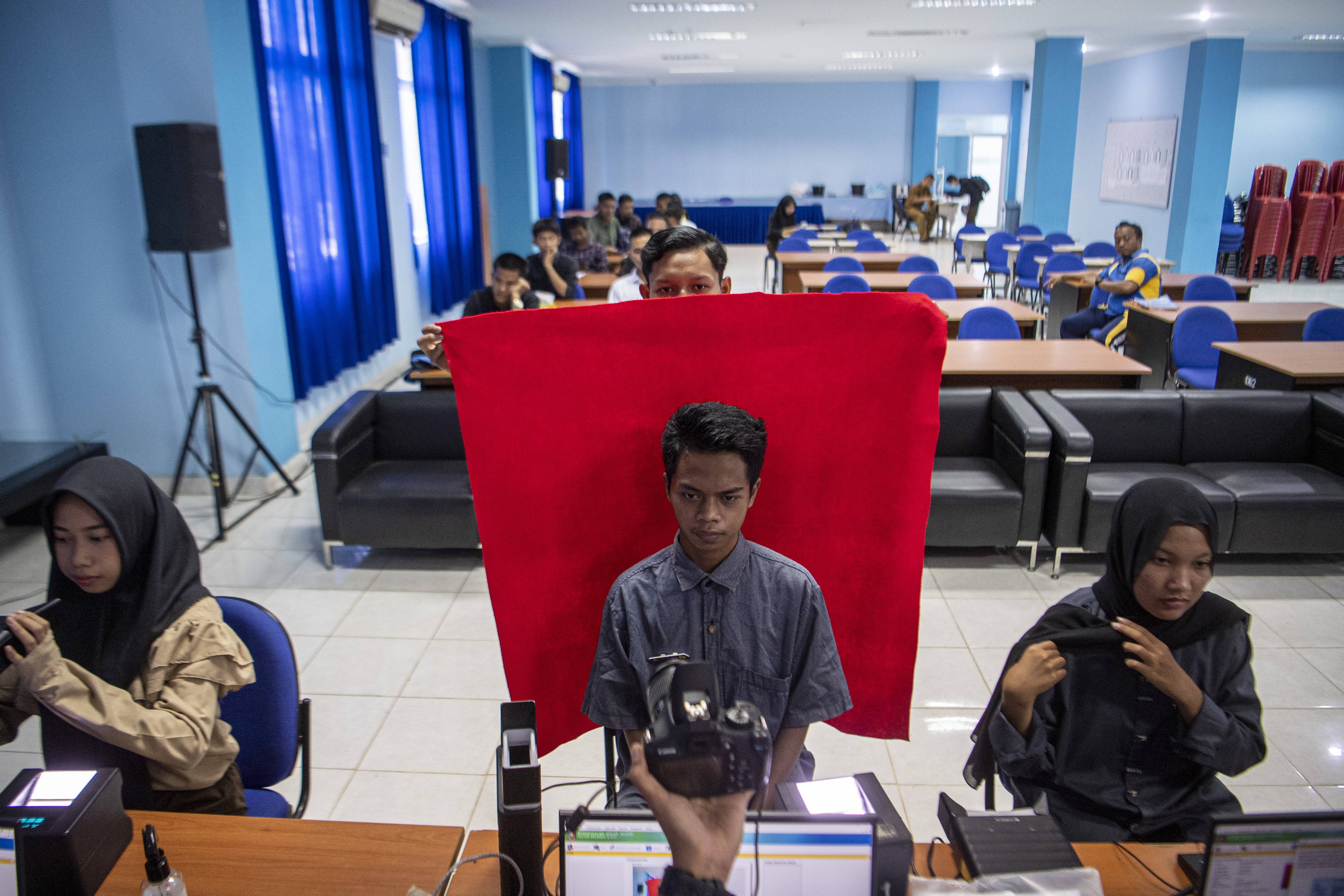 Perekaman KTP Elektronik di Sekolah