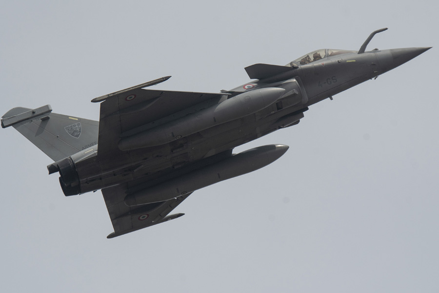 Flypass Pesawat Tempur Rafale