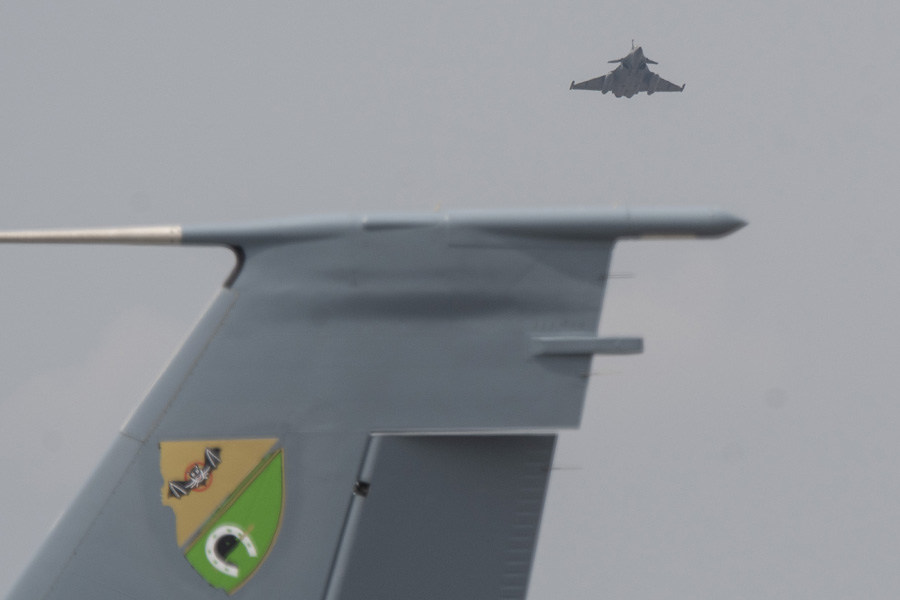 Flypass Pesawat Tempur Rafale