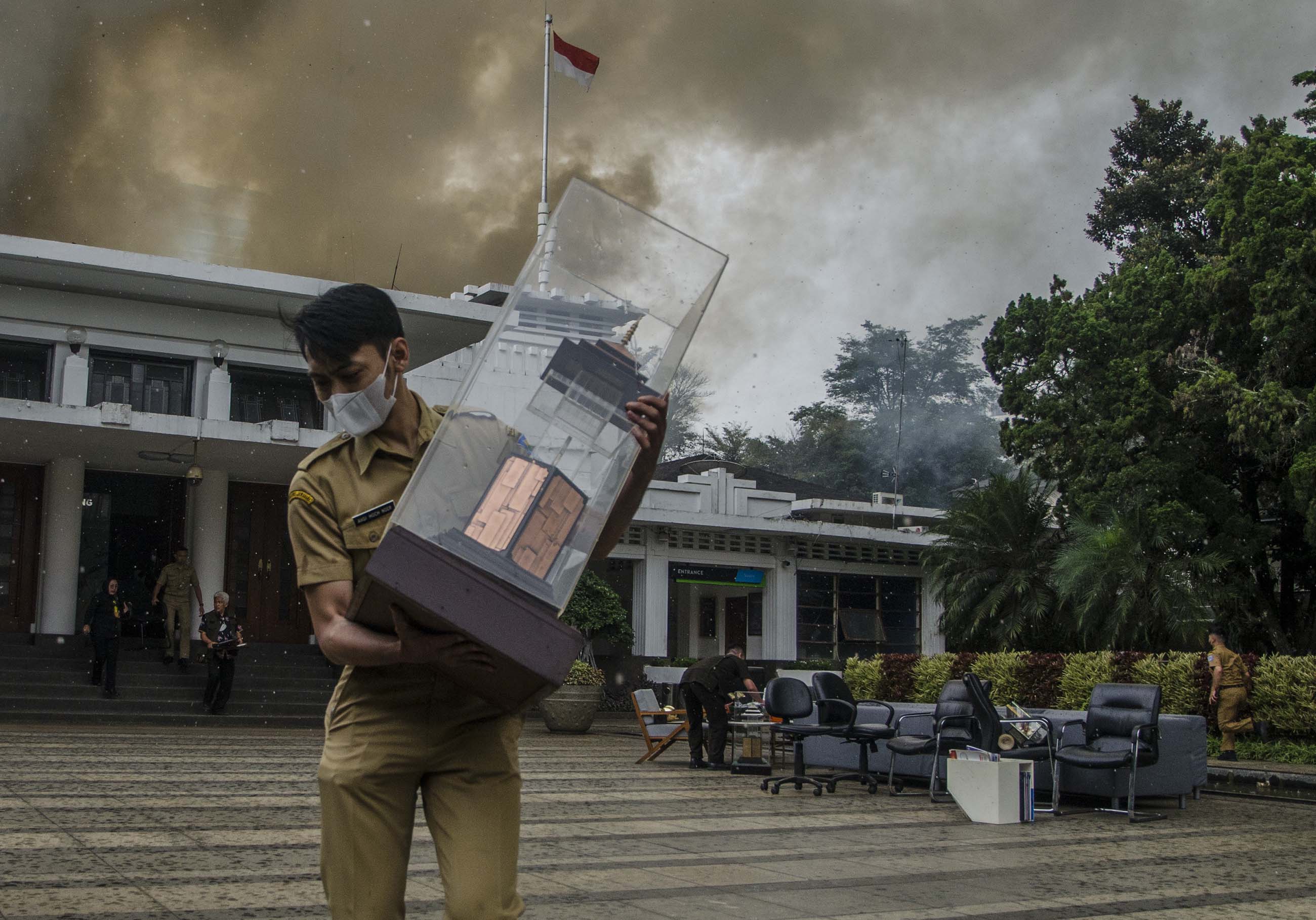 Kebakaran Kantor Pemkot Bandung