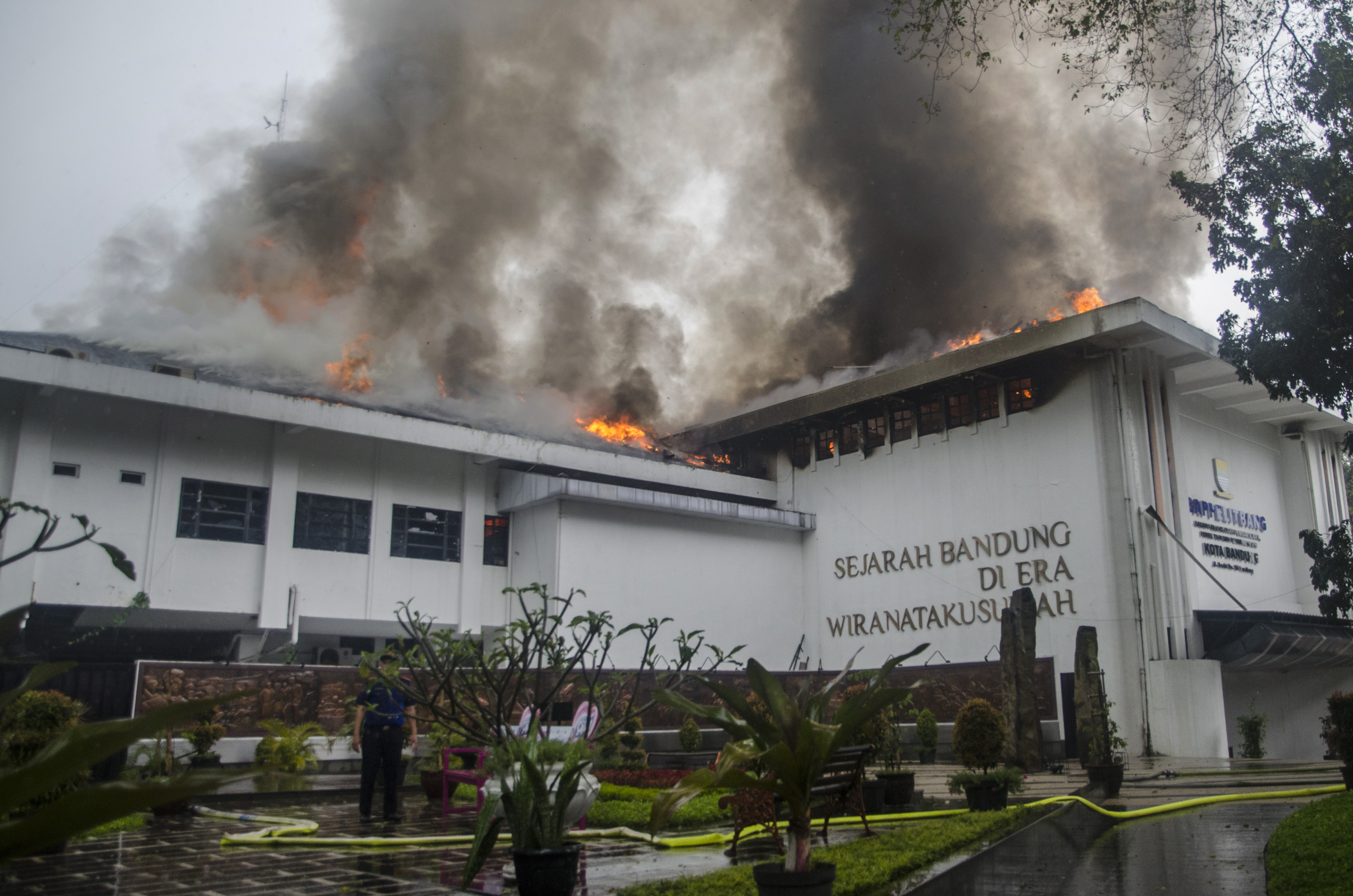 Kebakaran Kantor Pemkot Bandung