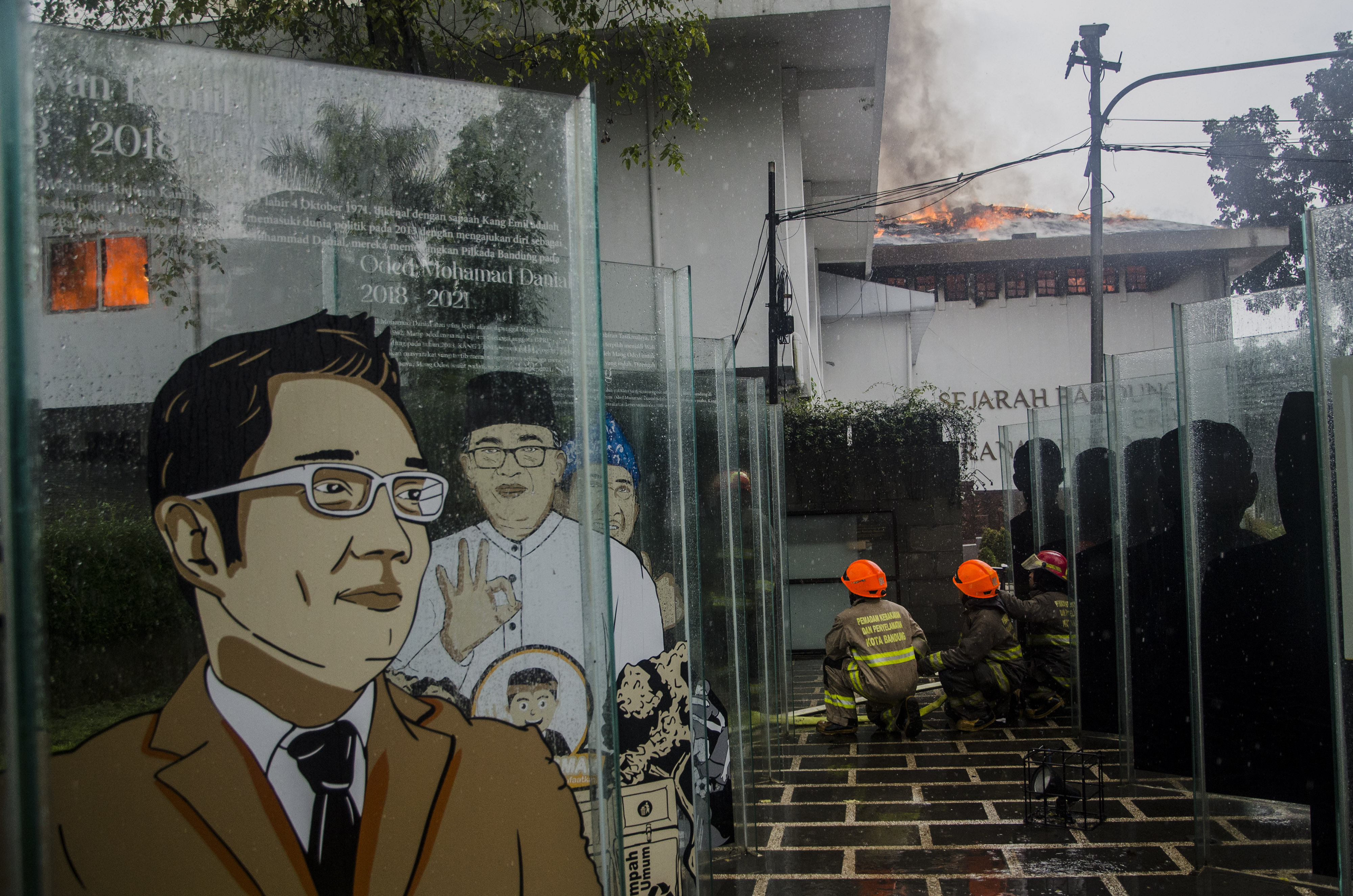 Kebakaran Kantor Pemkot Bandung