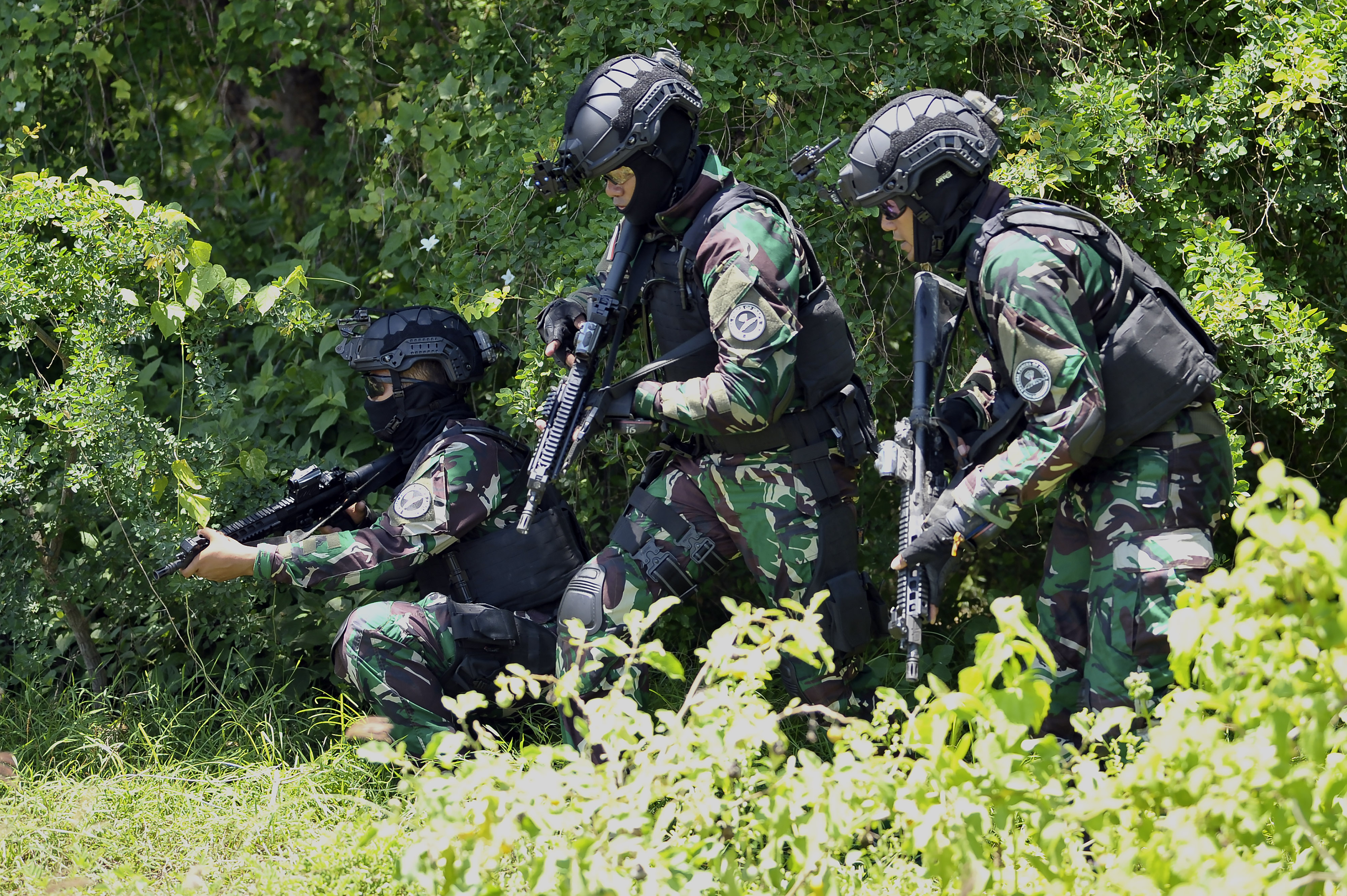 Koopssus Menggelar Latihan Pengamanan G20