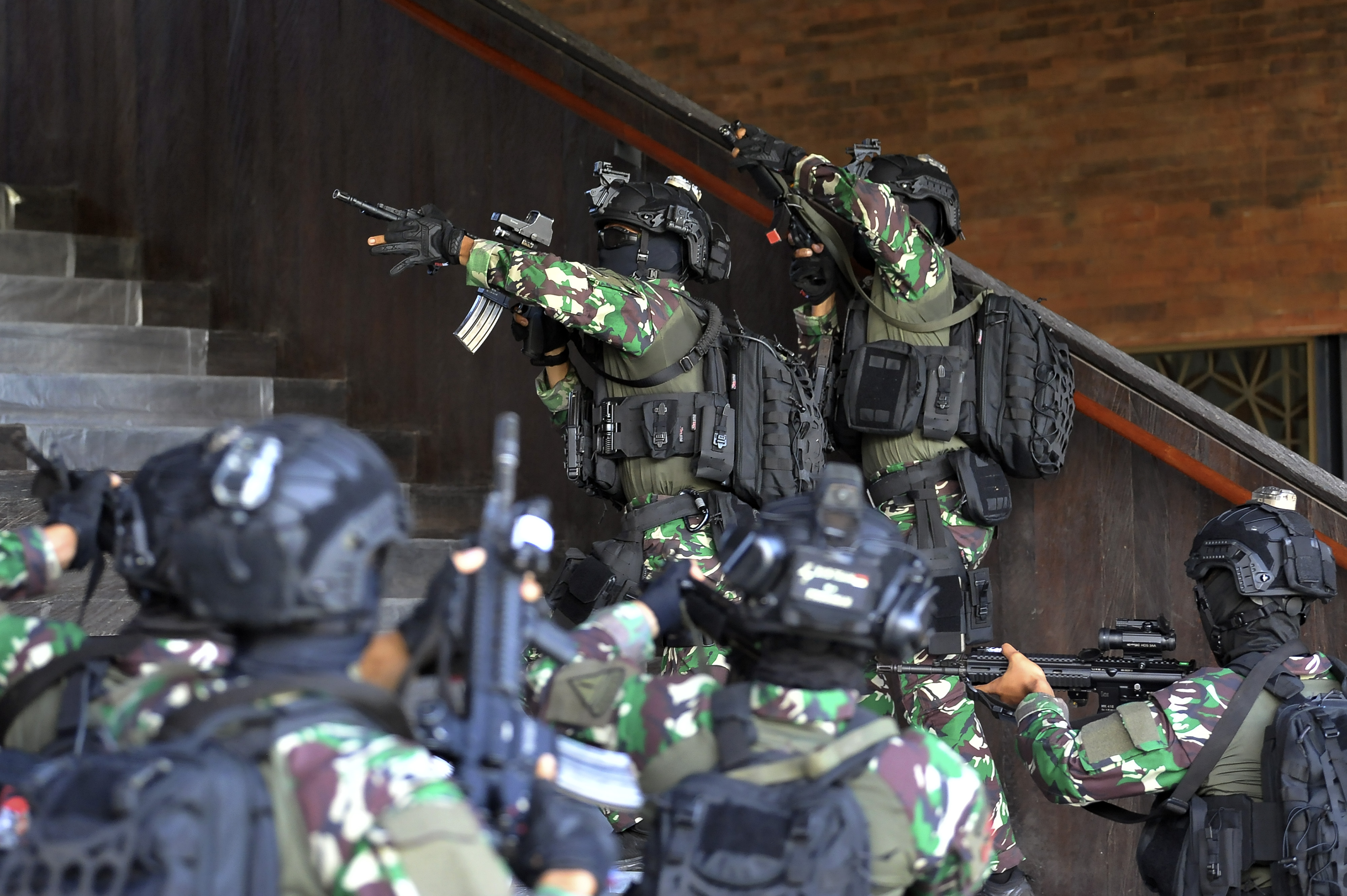 Koopssus Menggelar Latihan Pengamanan G20