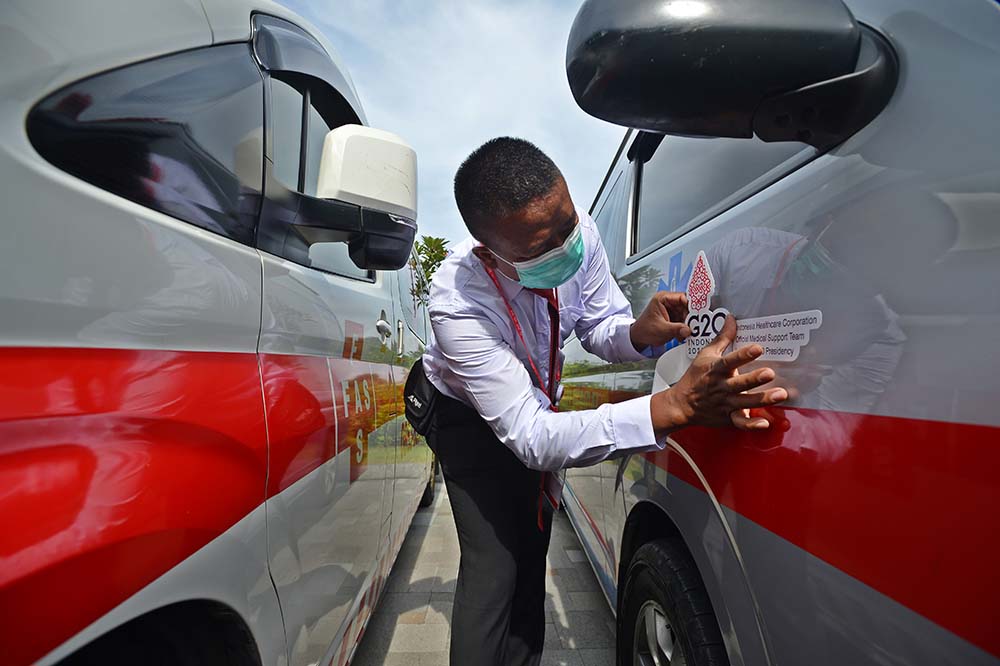 Kesiapan Ambulans VVIP KTT G20