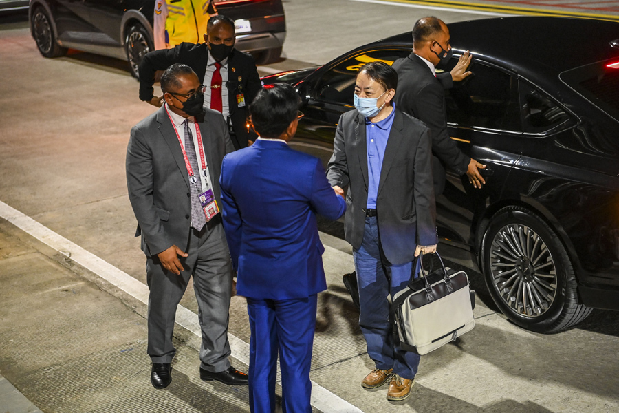 Kedatangan Presiden Asian Development Bank