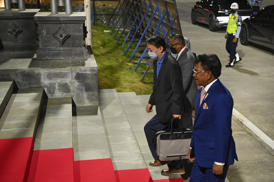 Kedatangan Presiden Asian Development Bank