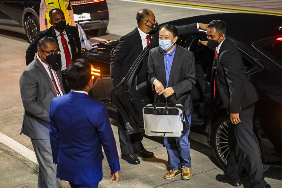 Kedatangan Presiden Asian Development Bank