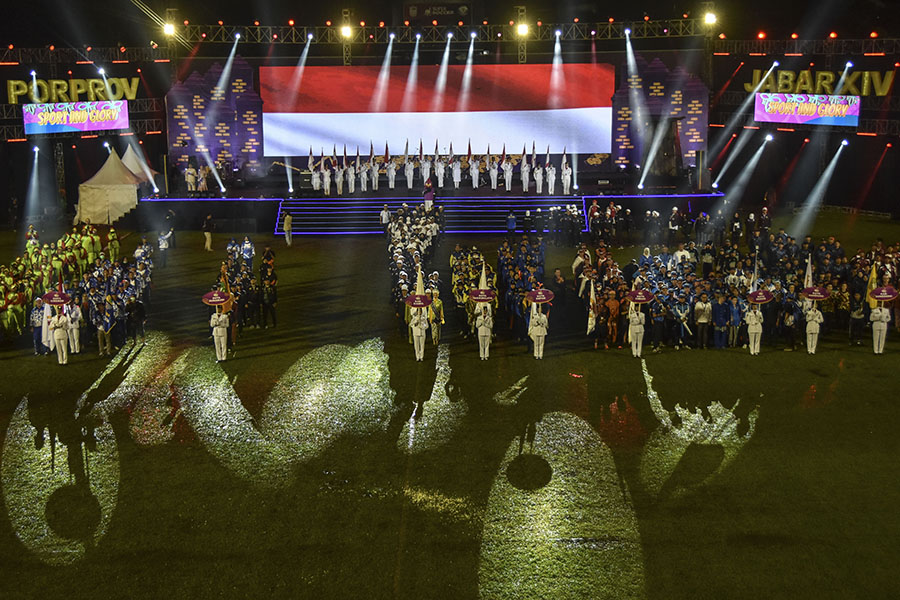 Pembukaan Porprov XIV Jawa Barat