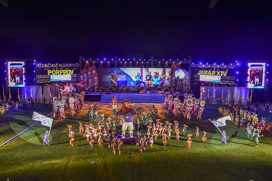 Pembukaan Porprov XIV Jawa Barat