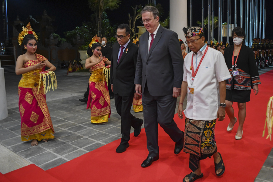 Kedatangan Menlu Meksiko Di Bali
