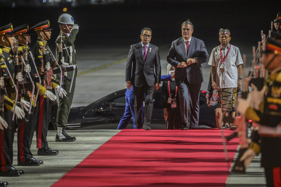 Kedatangan Menlu Meksiko Di Bali