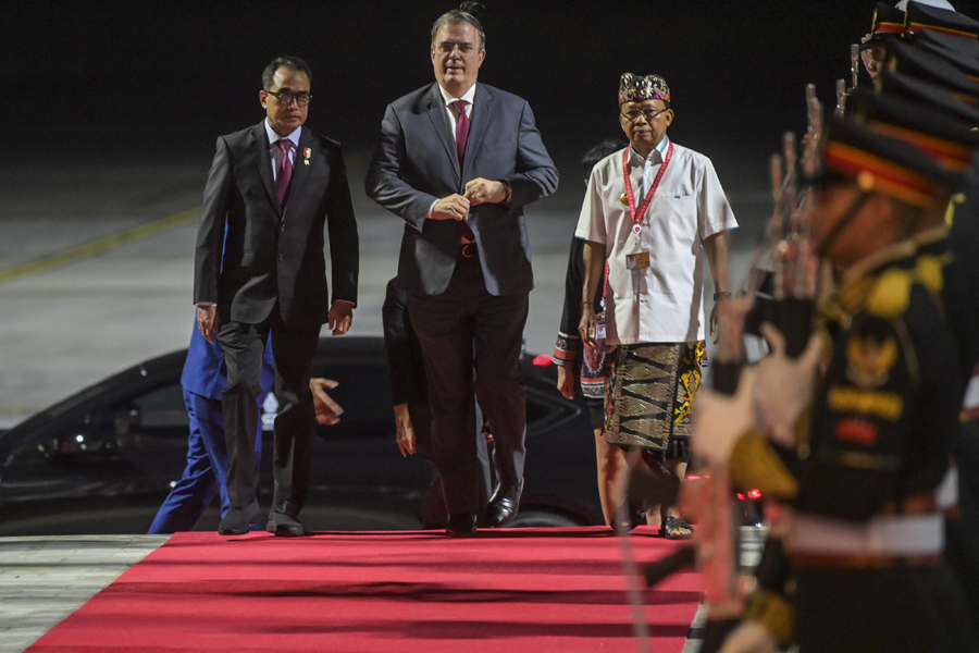 Kedatangan Menlu Meksiko Di Bali
