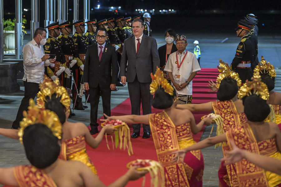 Kedatangan Menlu Meksiko Di Bali