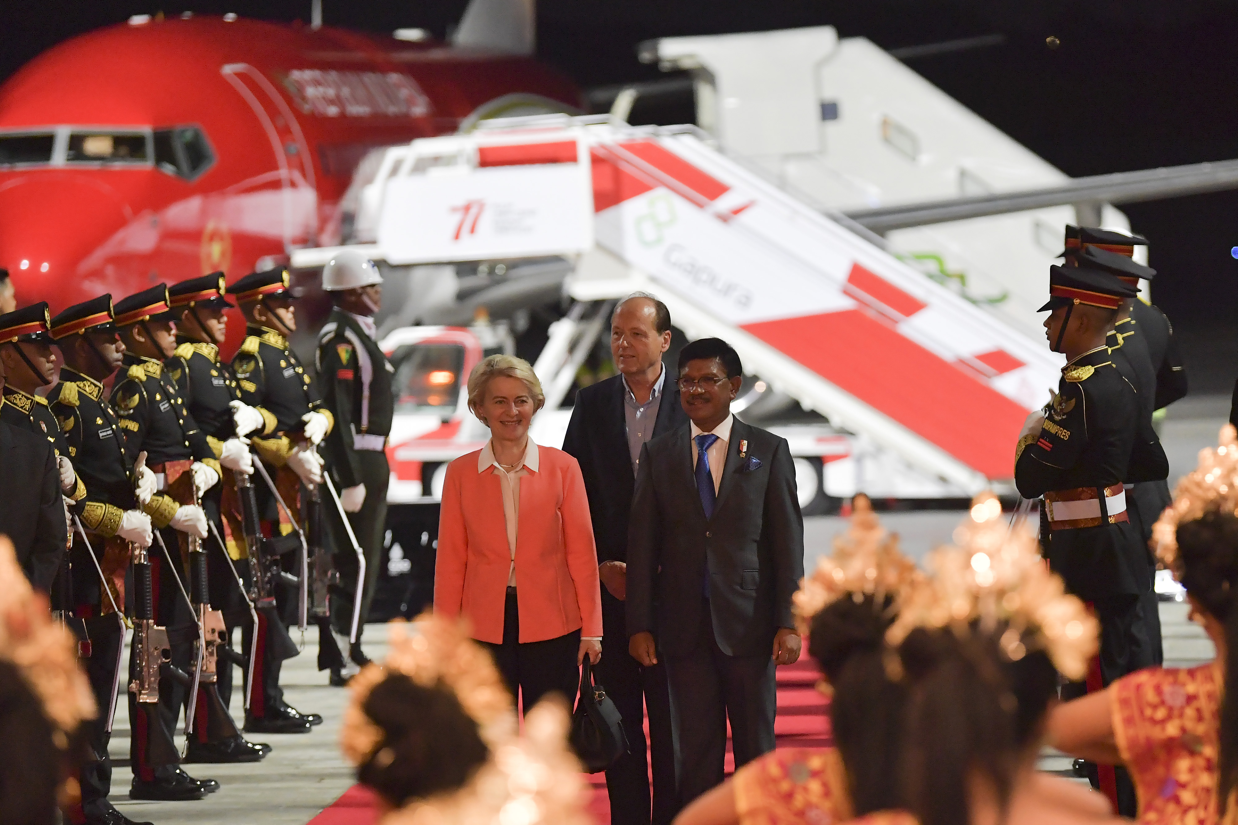 Kedatangan Kepala Negara untuk Menghaditi KTT G20 di Bali