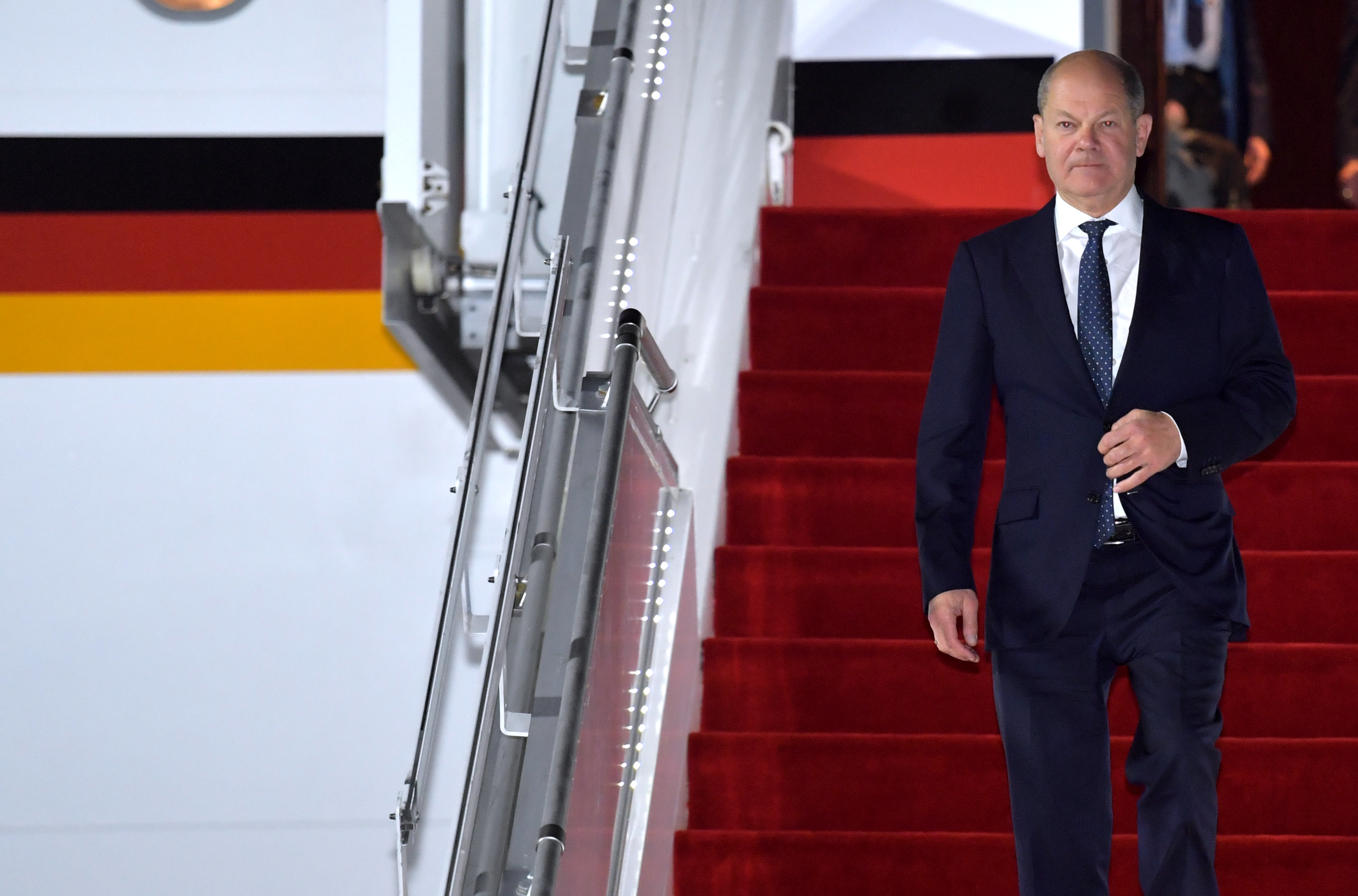 Kanselir Jerman Tiba di Bali