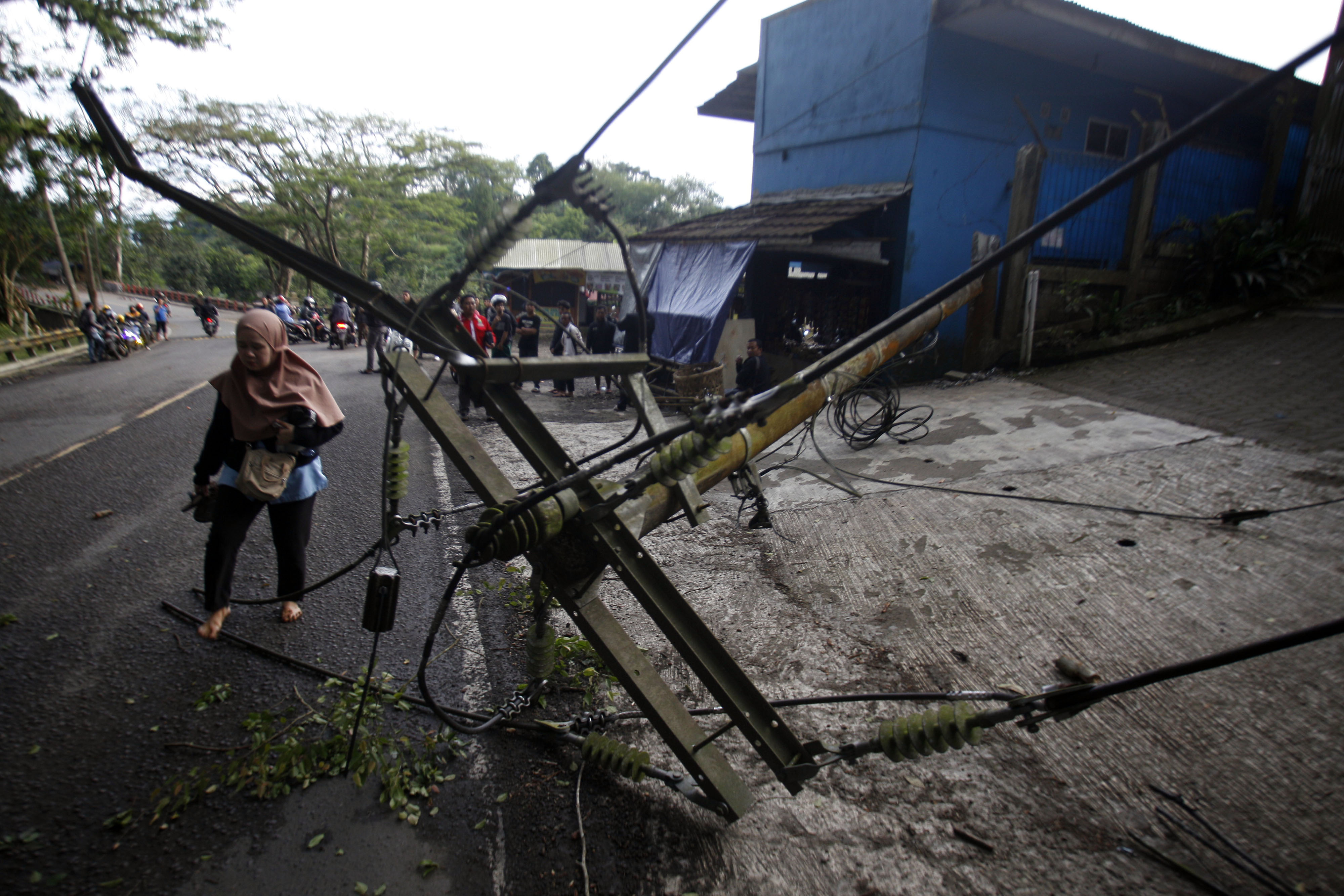 Kerusakan Akibat Gempa di Cianjur