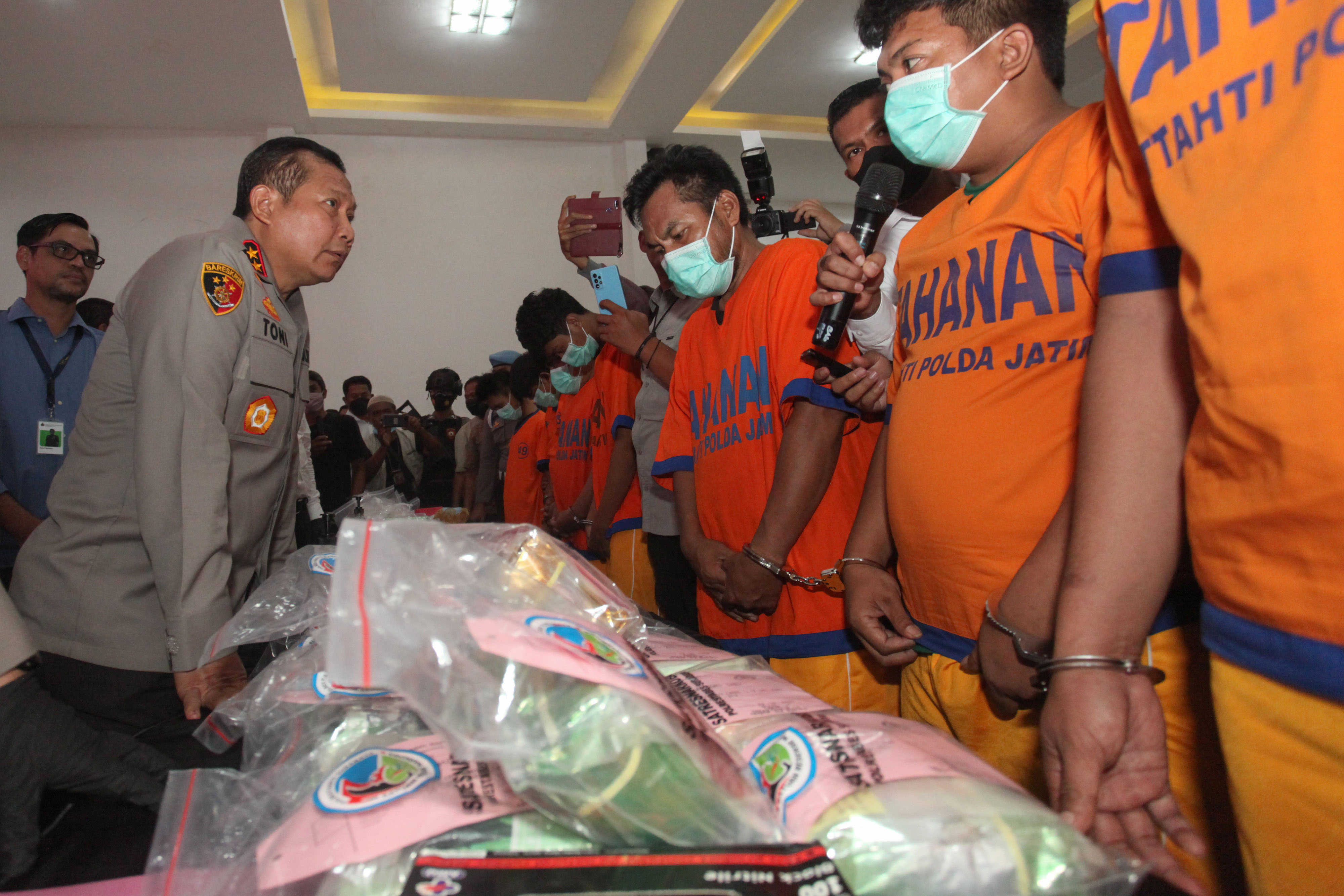 Kasus Peredaran Narkoba di Surabaya