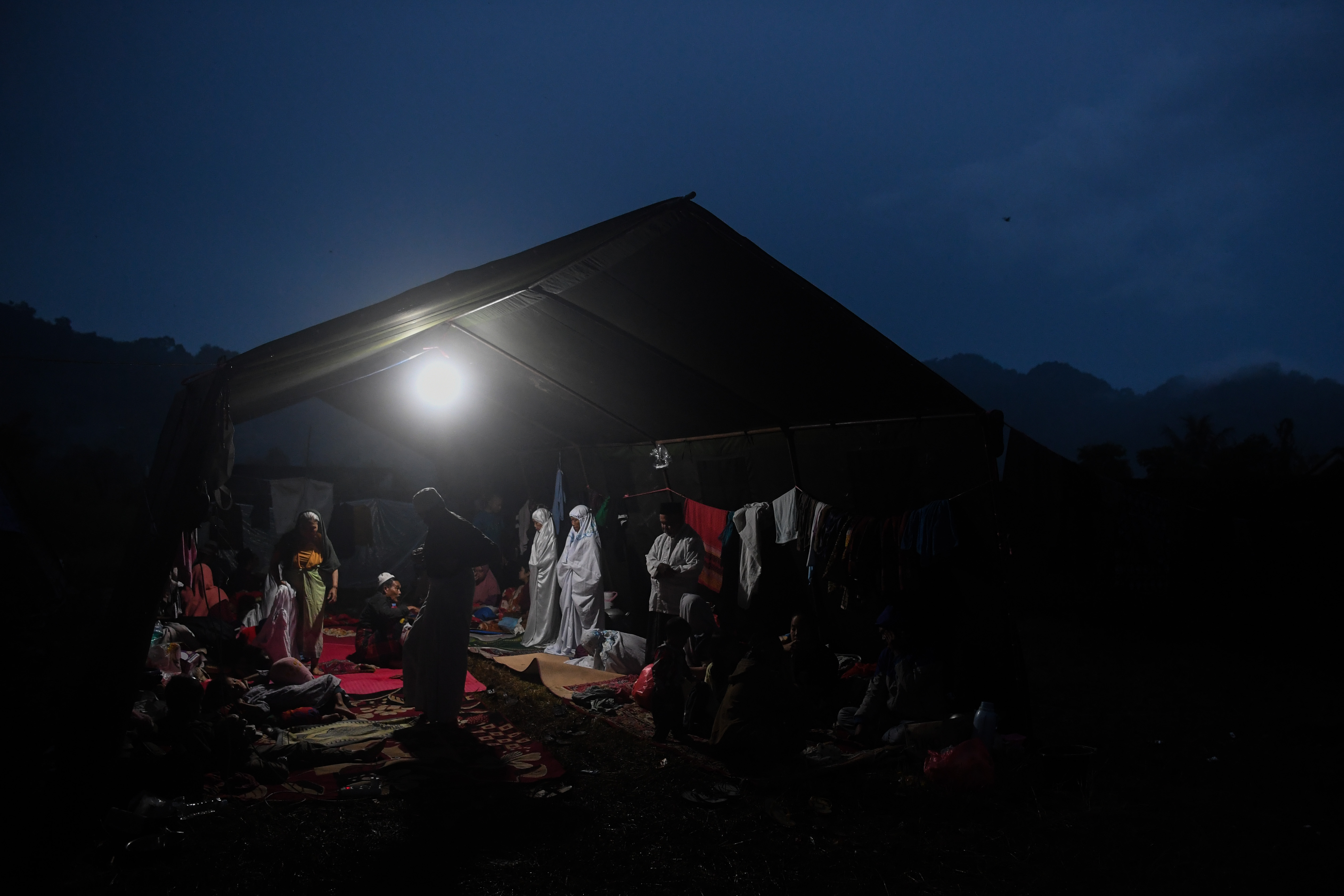 Pengungsi Korban Gempa Bumi Cianjur