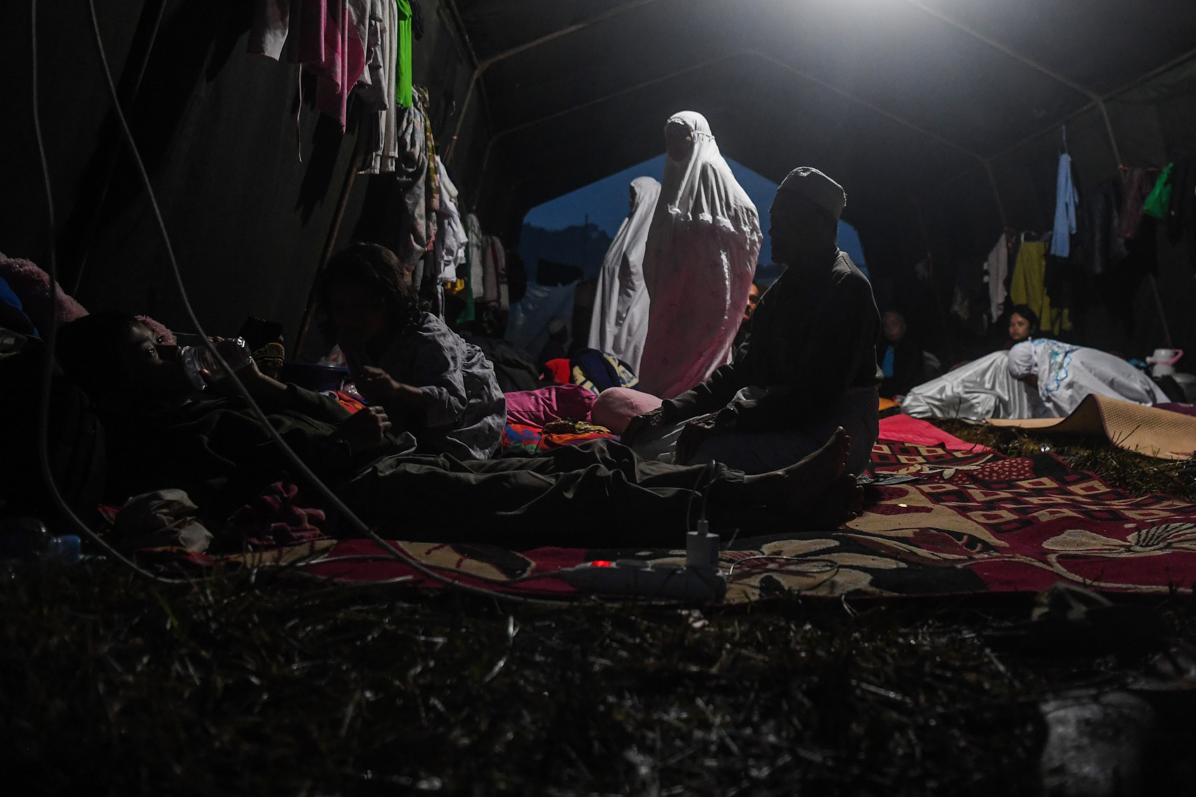 Pengungsi Korban Gempa Bumi Cianjur