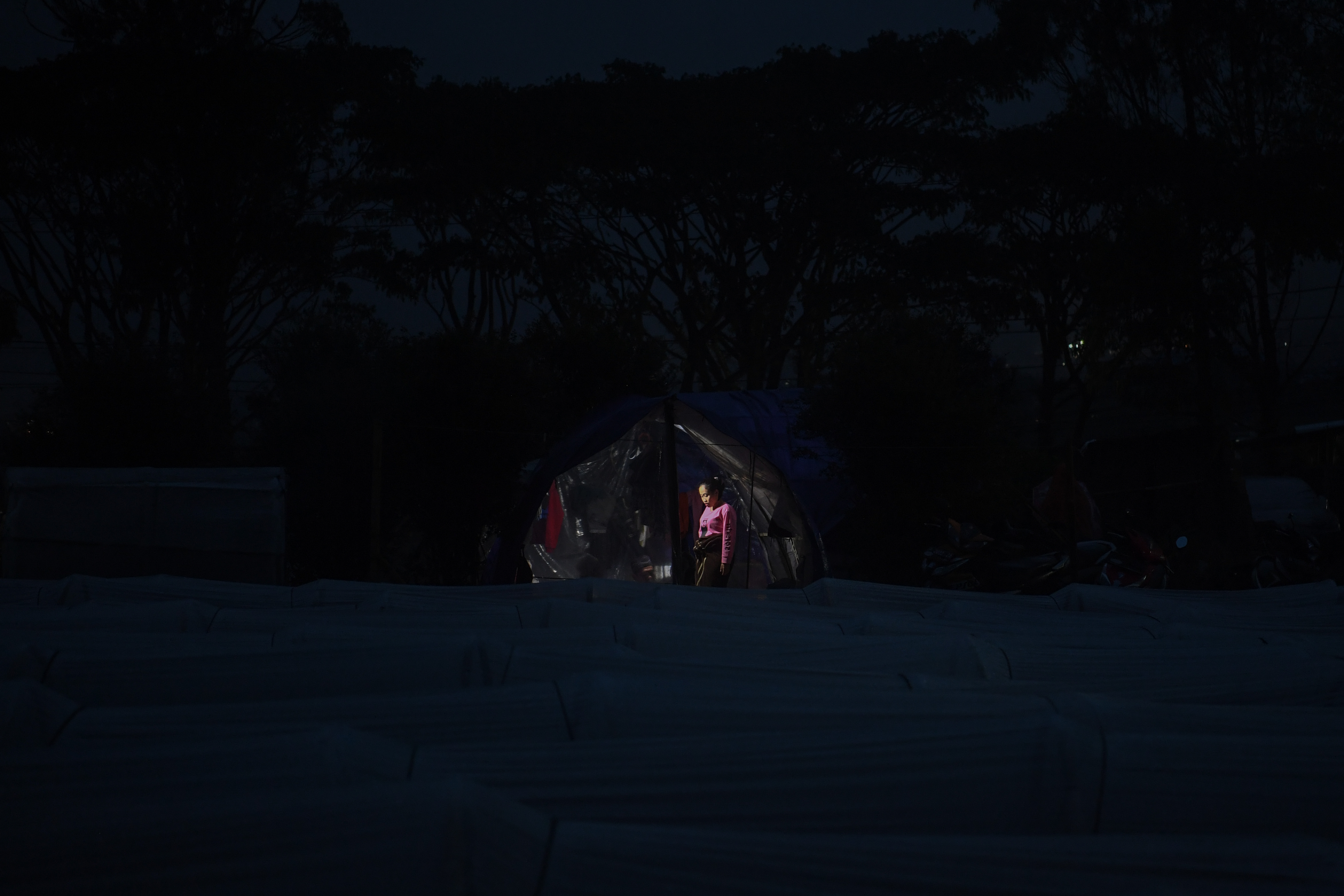 Pengungsi Korban Gempa Bumi Cianjur