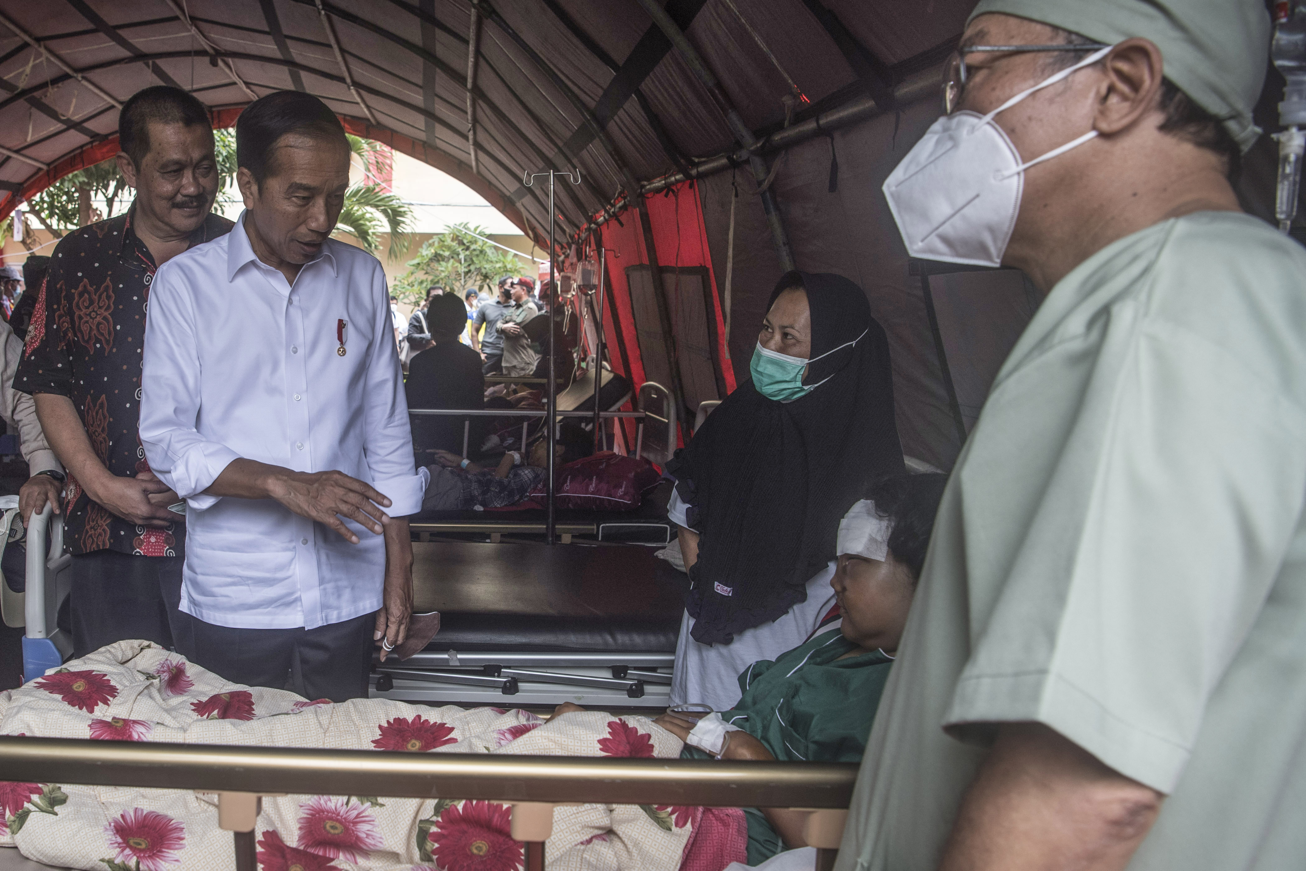 Presiden Joko Widodo Kunjungi RSUD Sayang