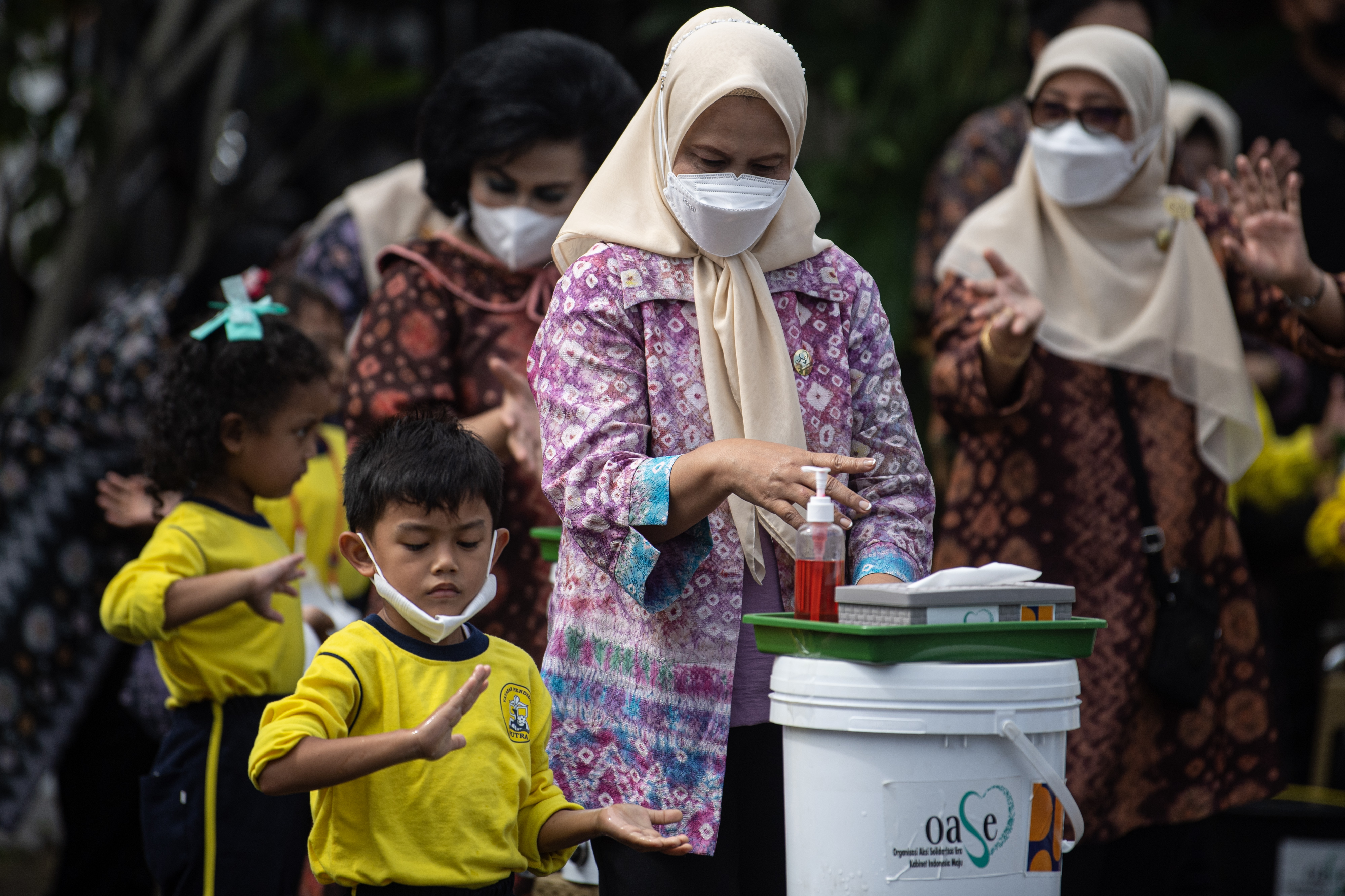 Kunjungan Kerja Ibu Negara Iriana Joko Widodo di Palembang