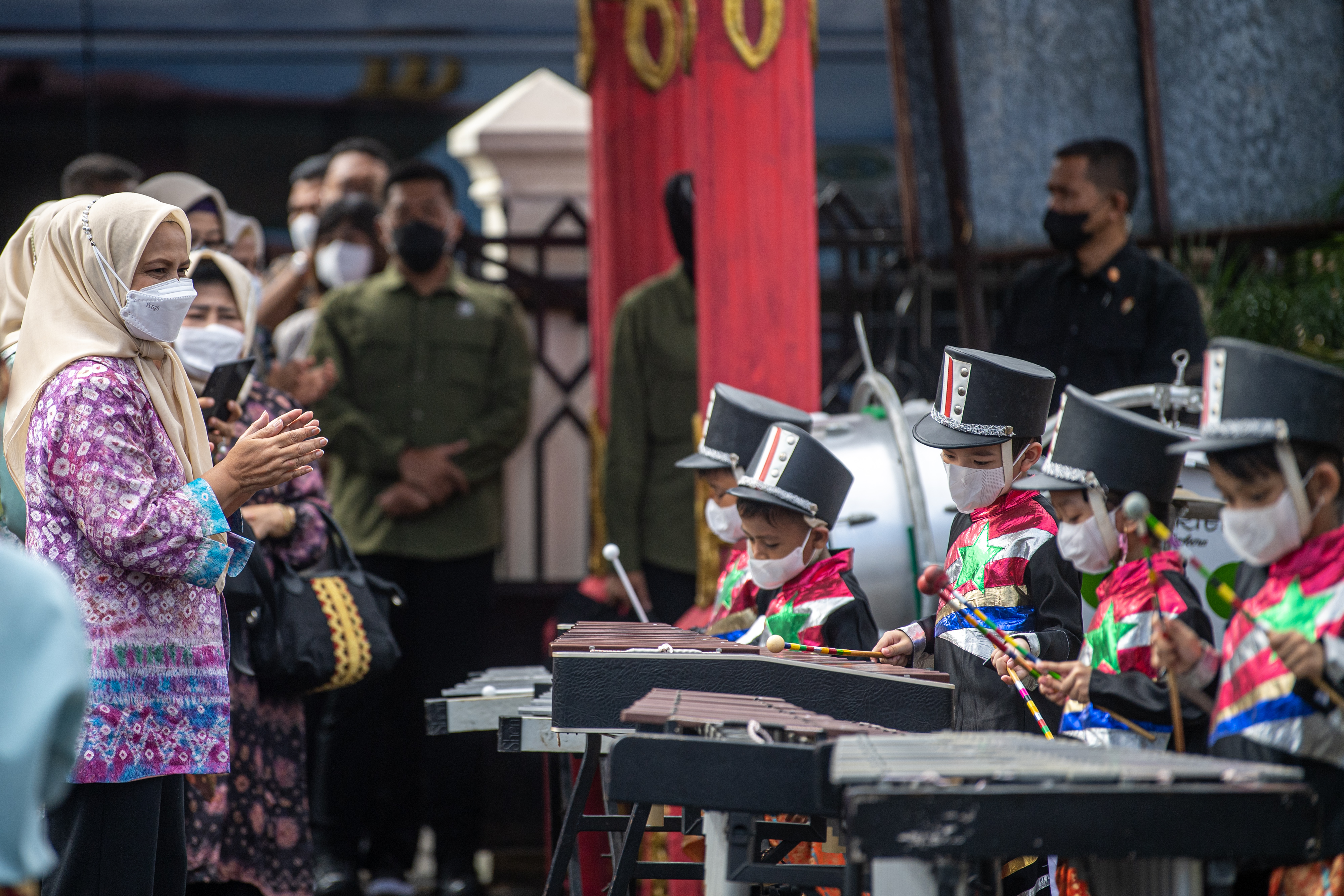 Kunjungan Kerja Ibu Negara Iriana Joko Widodo di Palembang