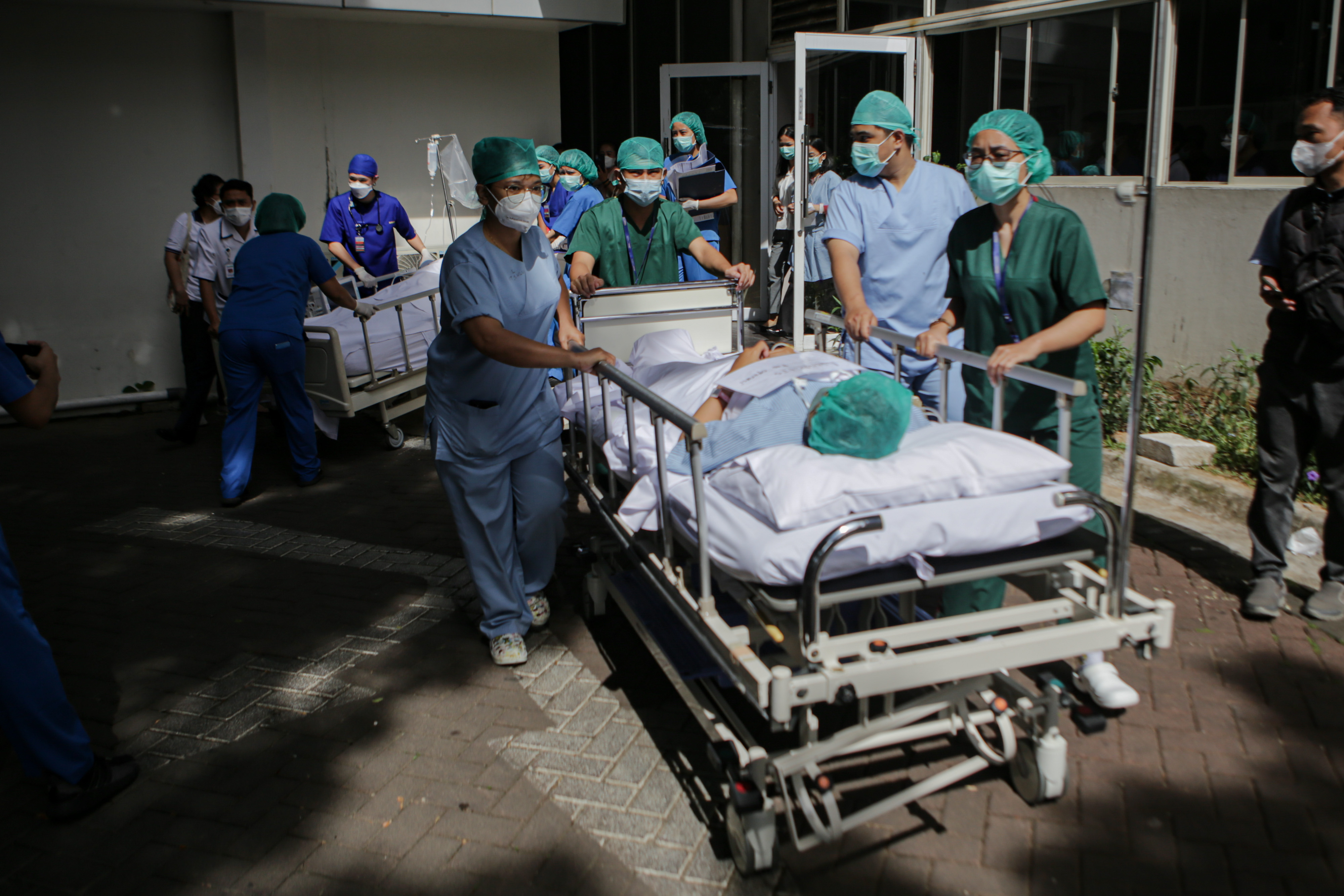 Simulasi Keadaan Darurat di Rumah Sakit Banten