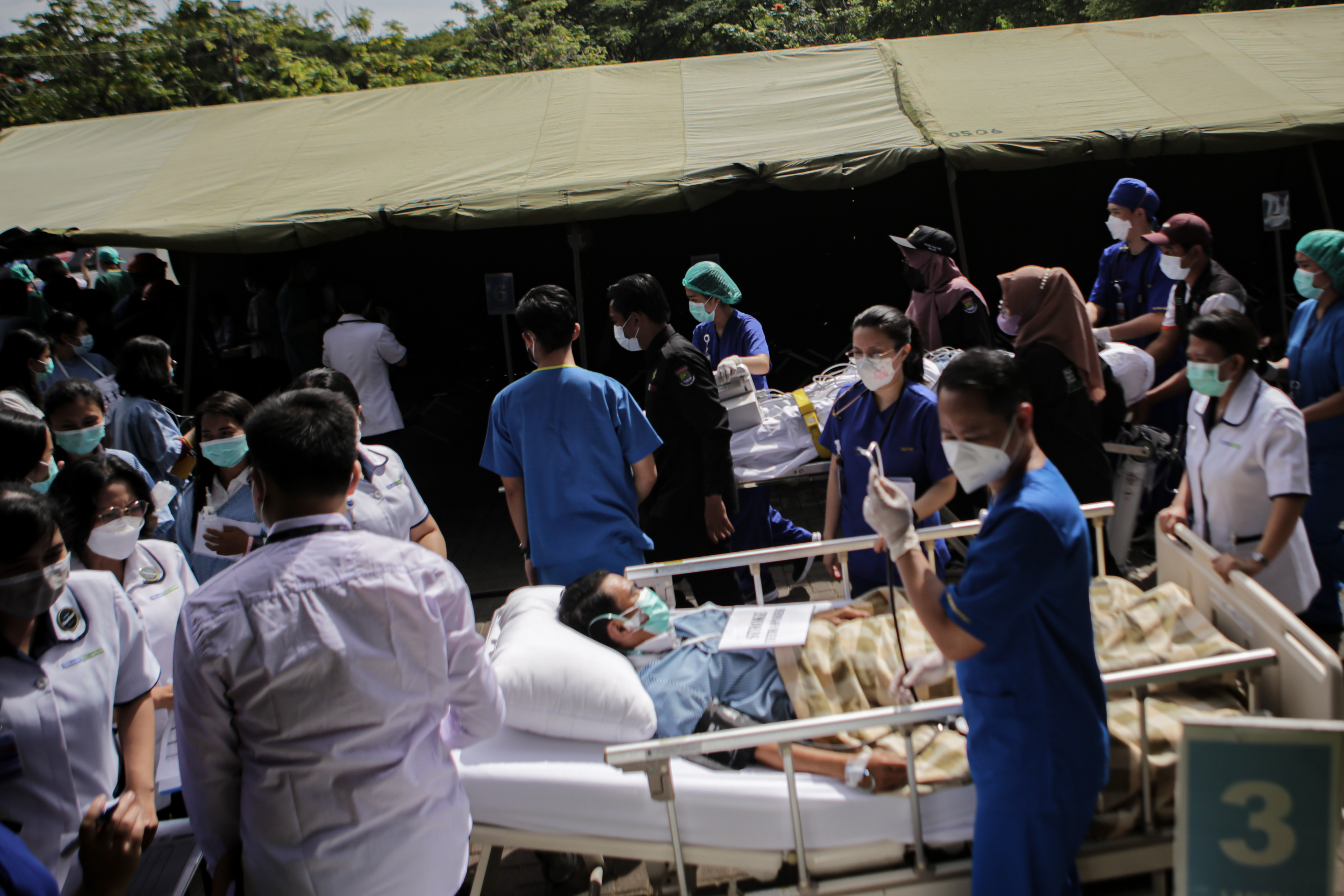 Simulasi Keadaan Darurat di Rumah Sakit Banten