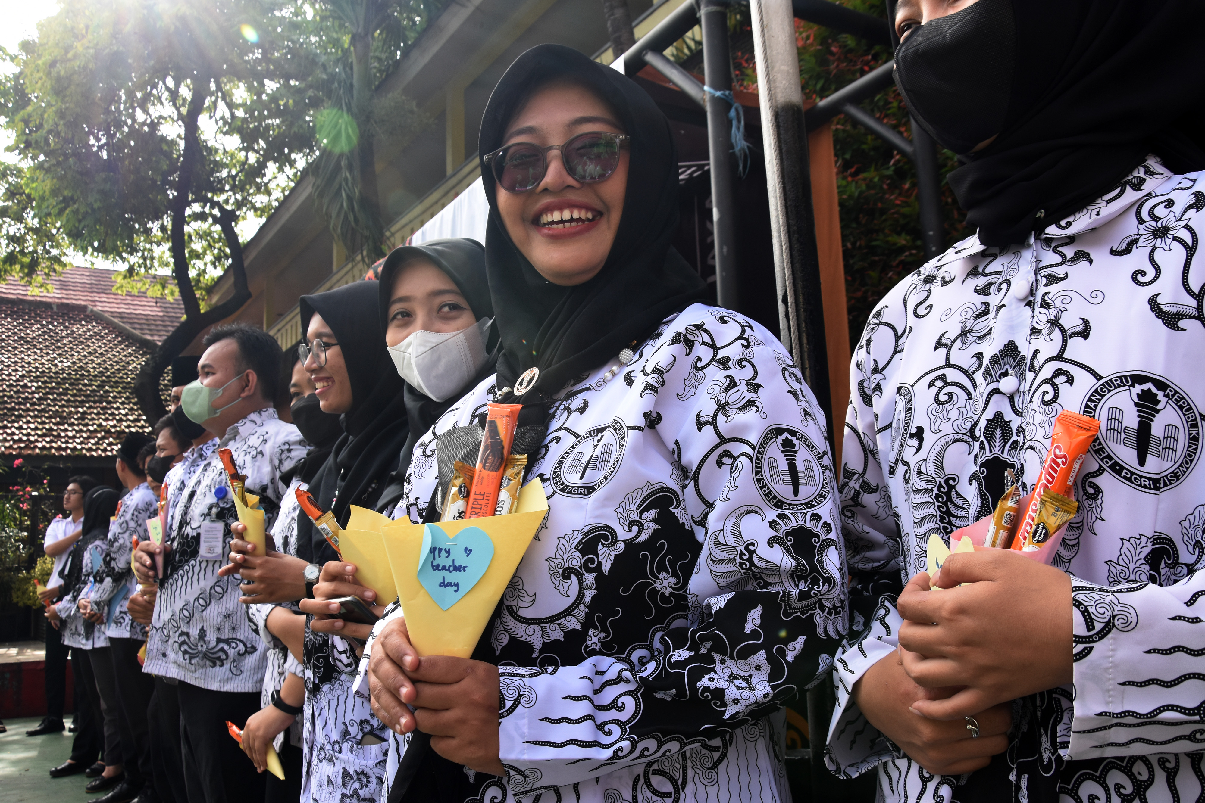 Peringatan Hari Guru di Jakarta