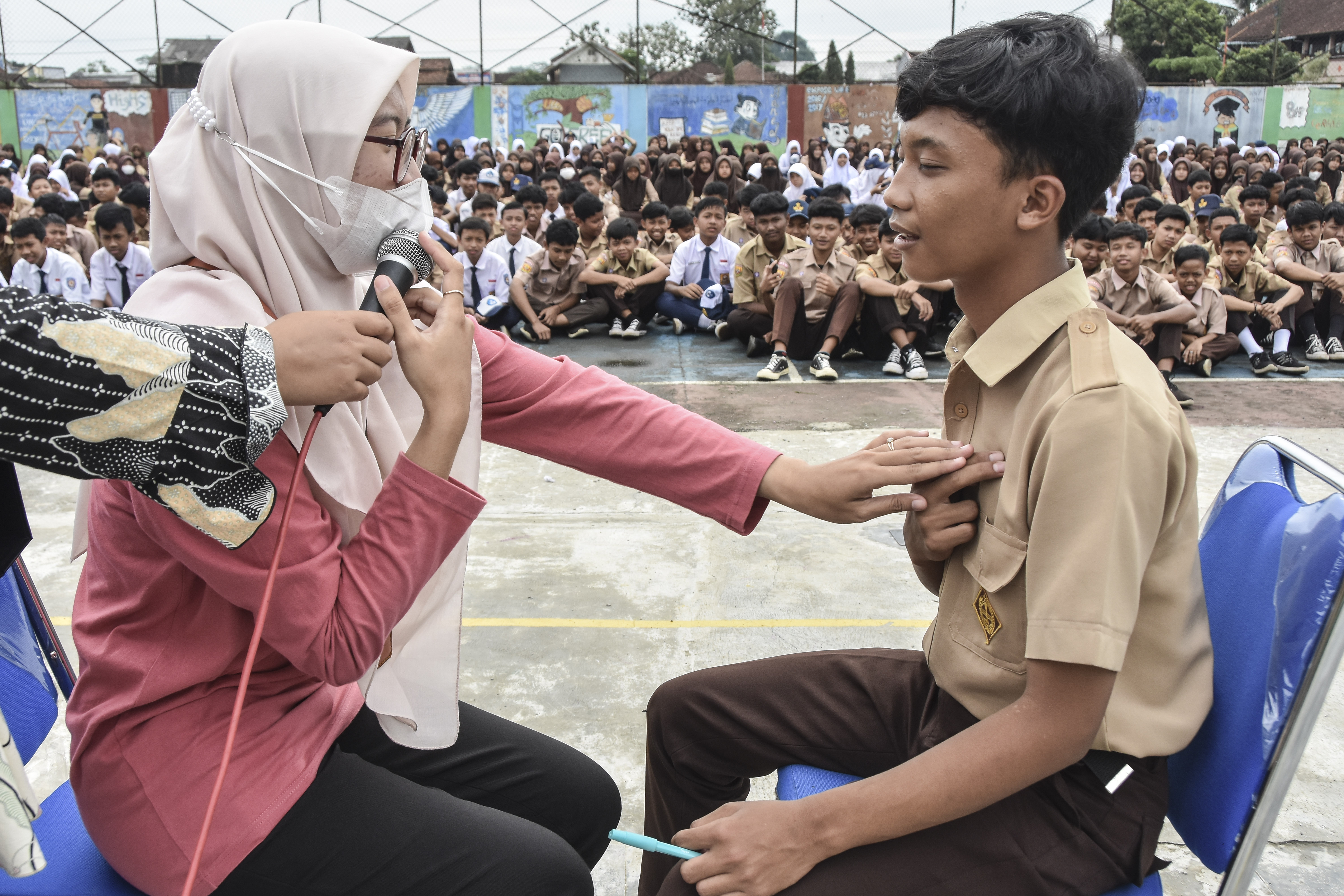 Sosialisasi Bahaya Rokok di Sekolah