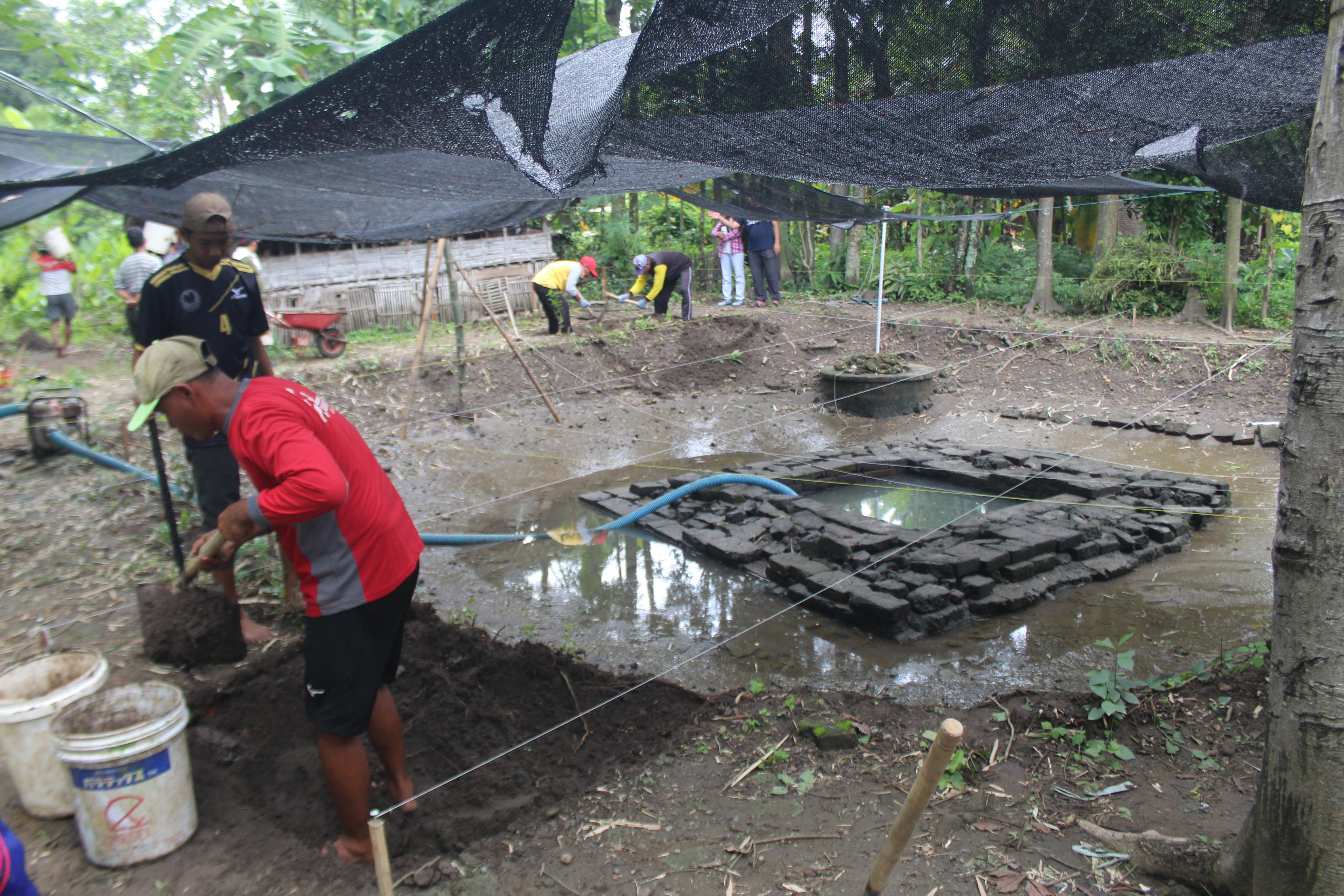 Ekskavasi Situs Candi Pundong Jombang