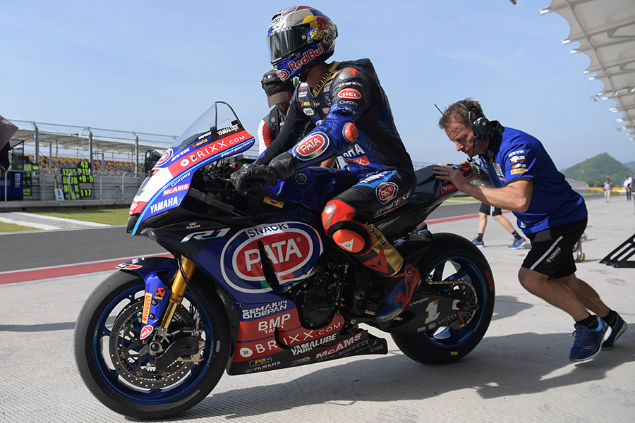 Pemanasan Jelang Race 2 WSBK Mandalika 2022