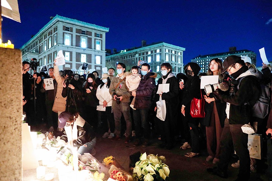 Aksi Menentang Kebijakan Pemerintah Tiongkok 