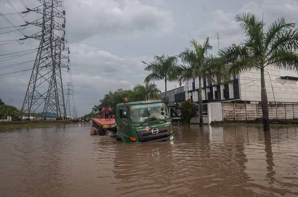 Banjir di Kawasan Modern Cikande