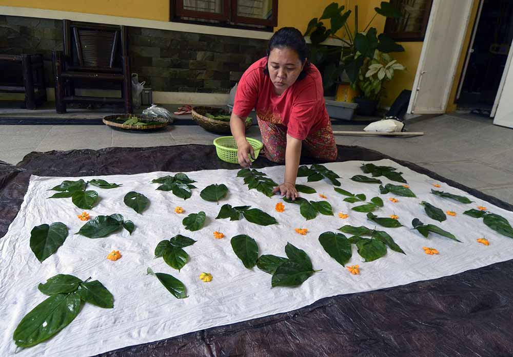 Produksi Kain Ecoprint