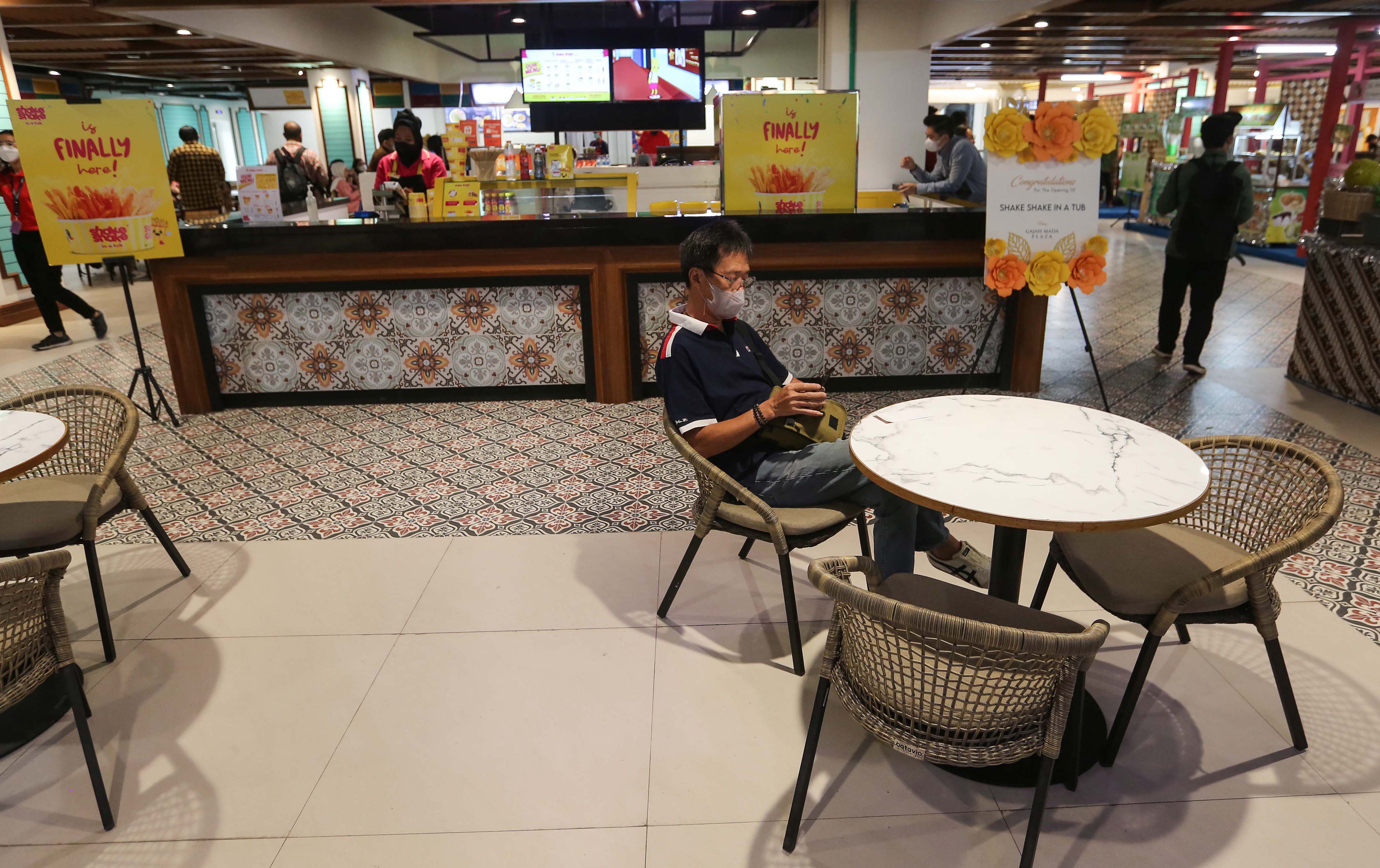 Food Court Berkonsep Pecinan
