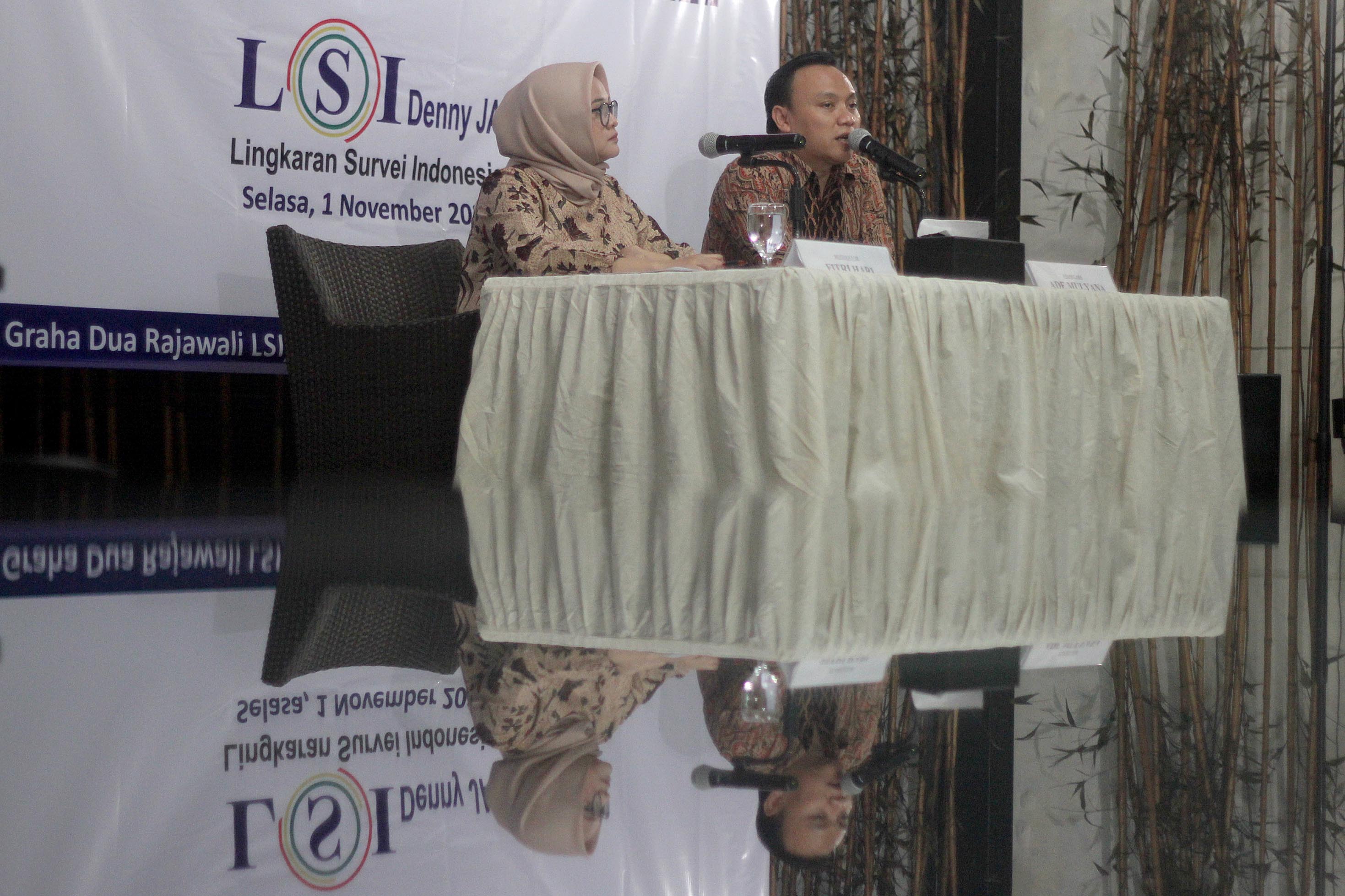 Hasil Survei LSI,  PDIP dan Golkar Teratas