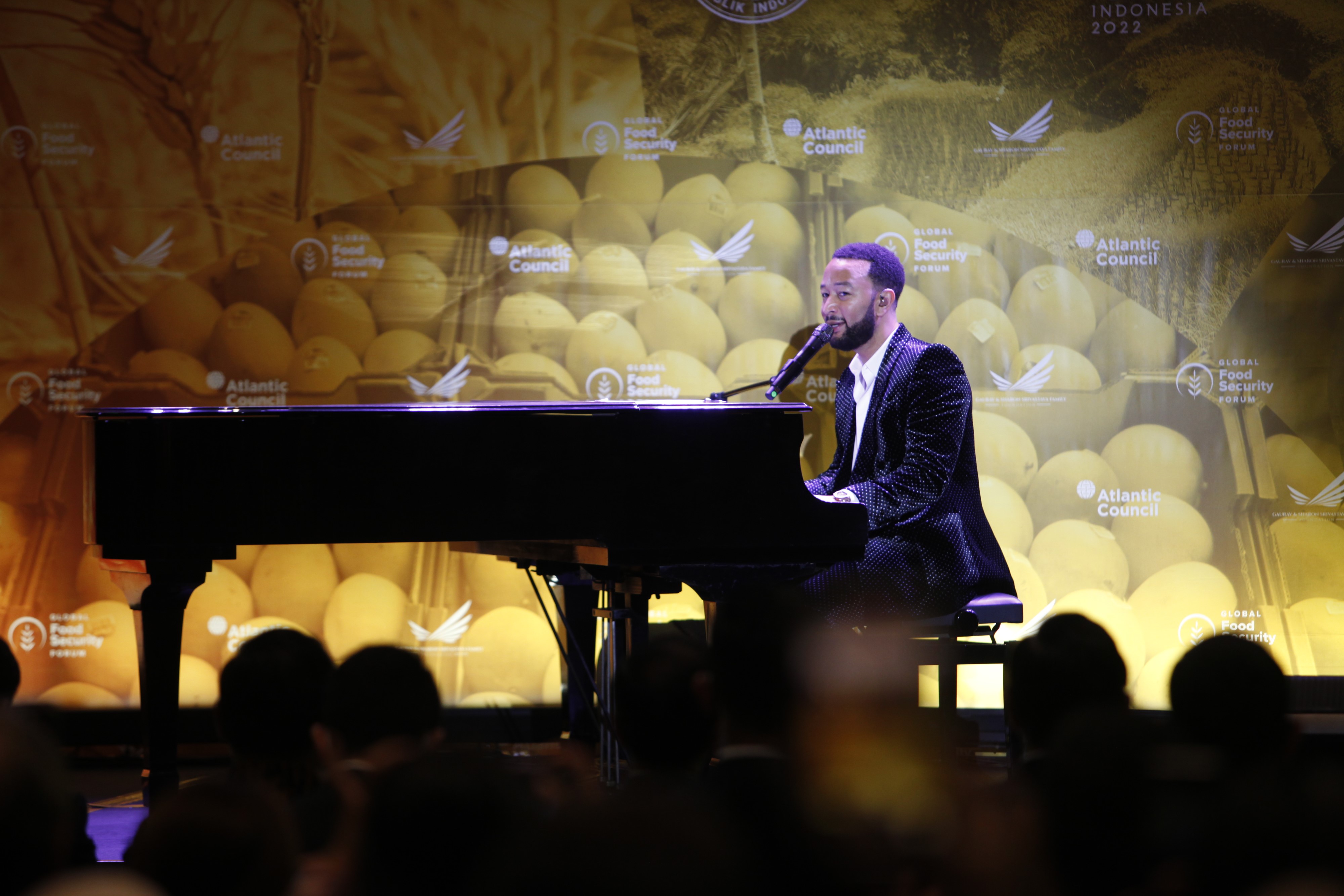 Penyanyi John Legend Meramaikan Side Event G20