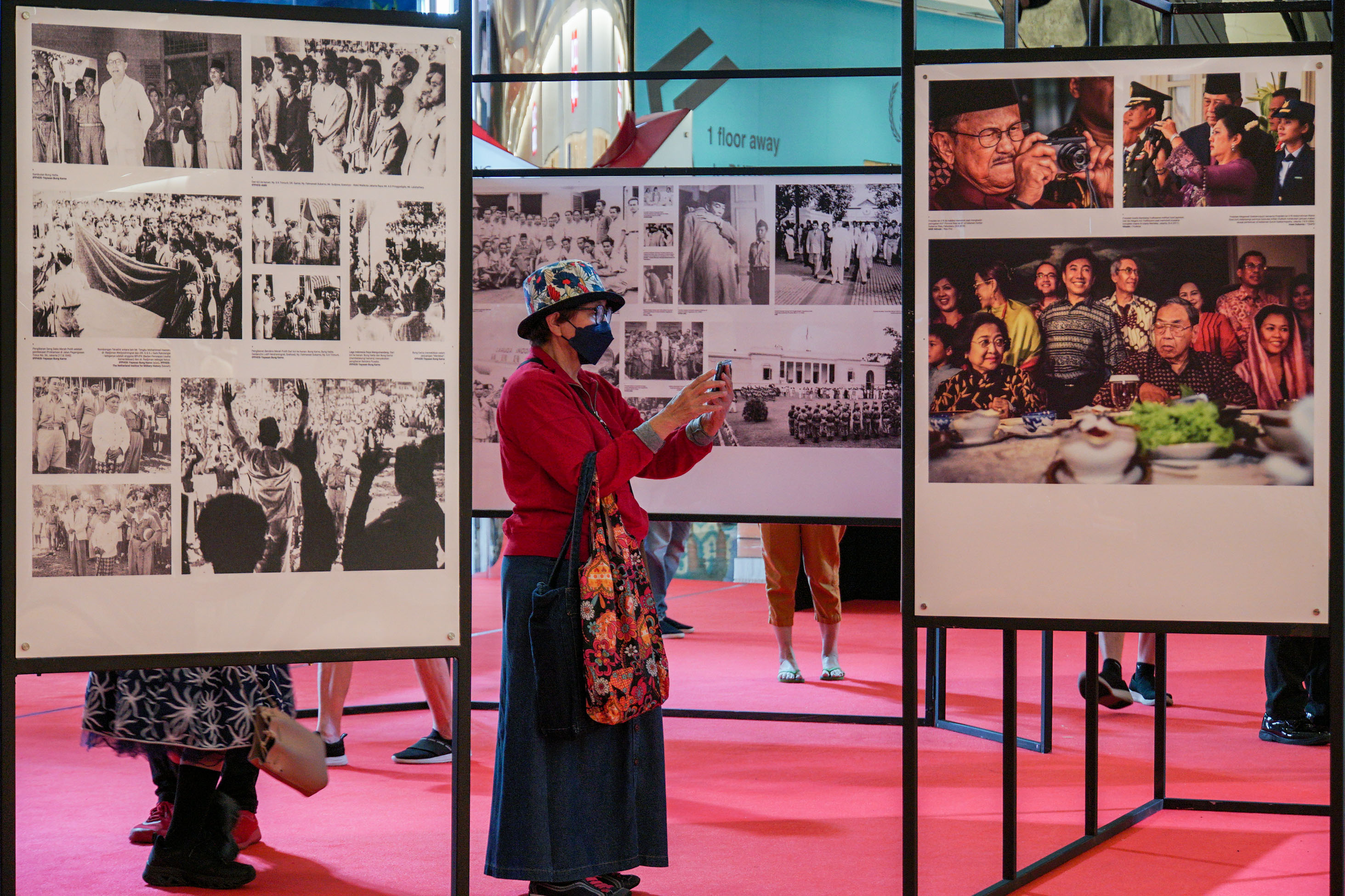 Pameran Foto 7 Presiden Republik Indonesia