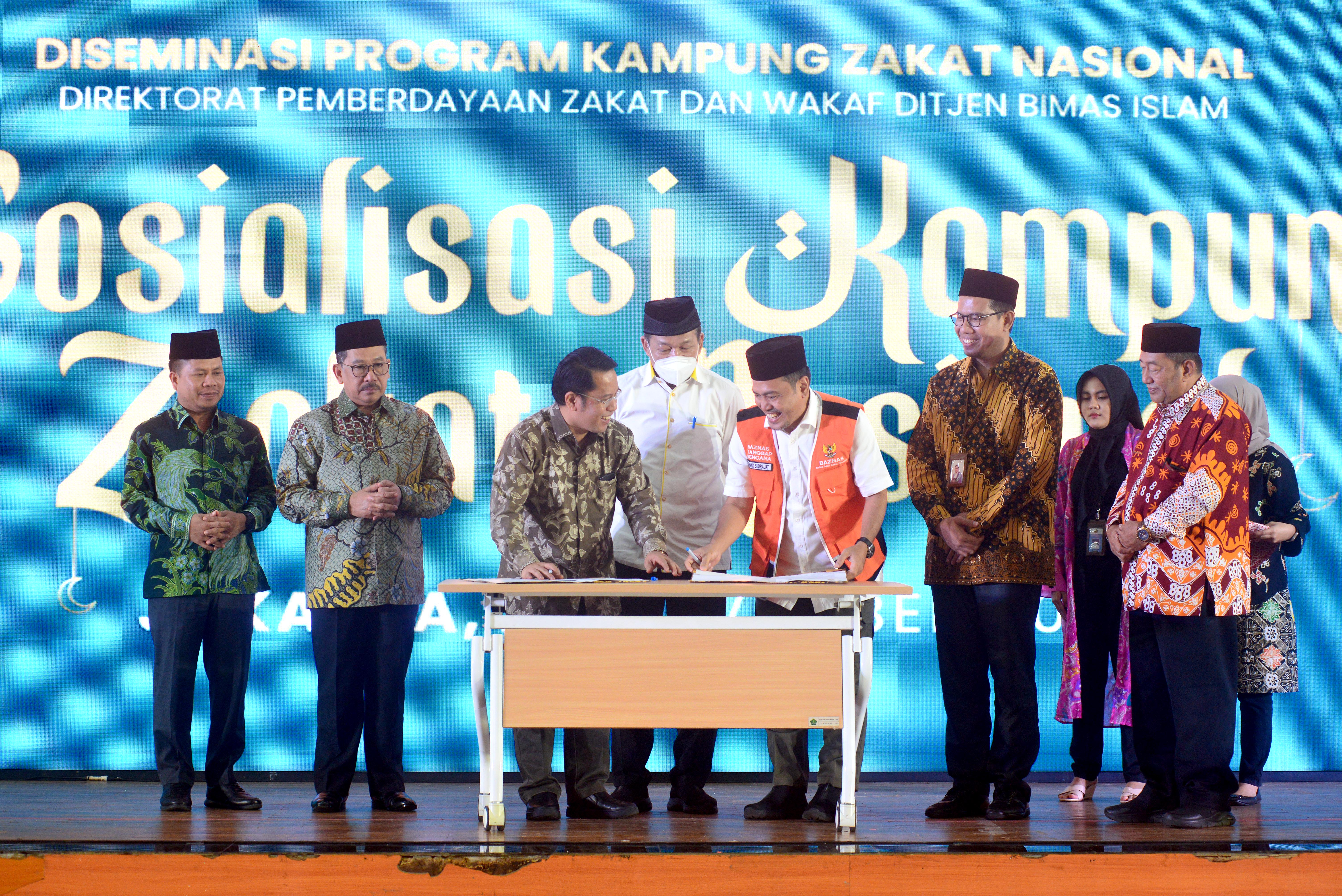 Sosialisasi Kampung Zakat Nasional
