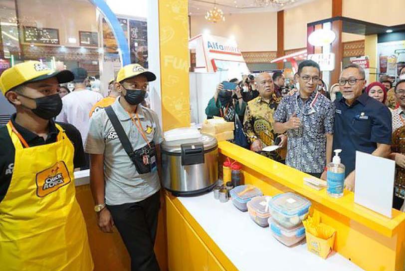 Mendag Buka Pameran Waralaba, Lisensi, dan Peluang Usaha