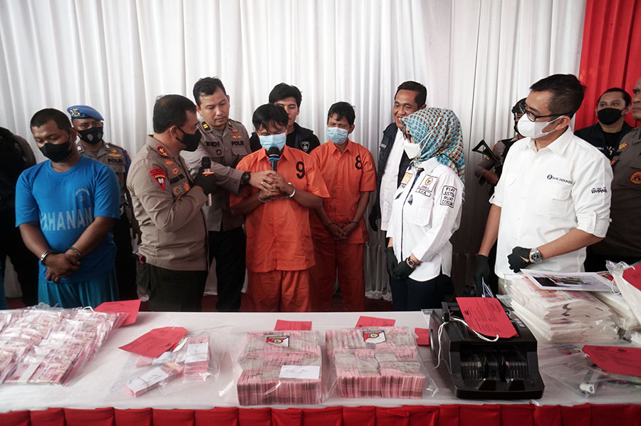 Uang Palsu Siap Edar Senilai Rp1,3 Milliar di Jawa Tengah 